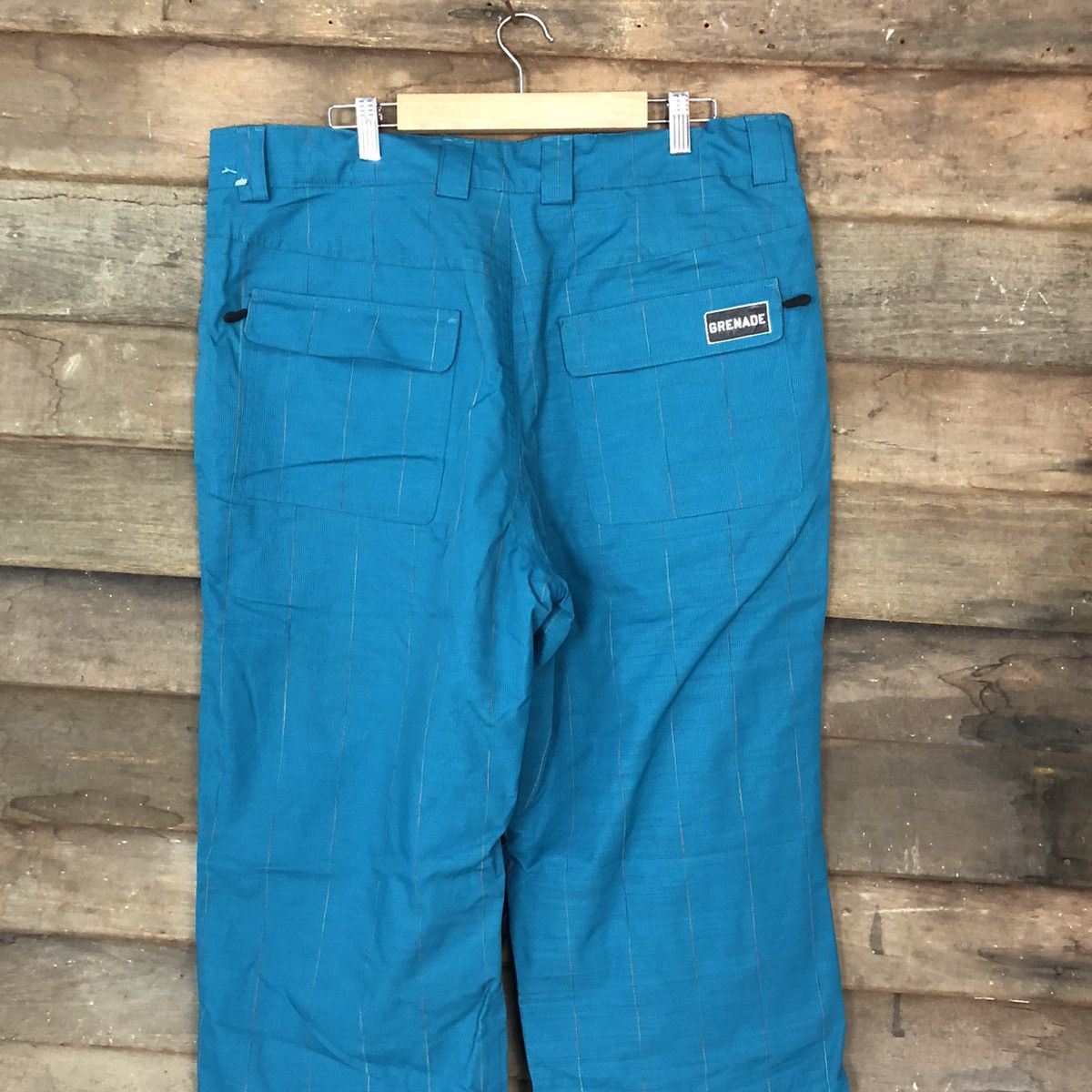 Grenade Grenade Blue sportwear winter ski Cargo Pants #2843 Size US 37 - 12 Thumbnail