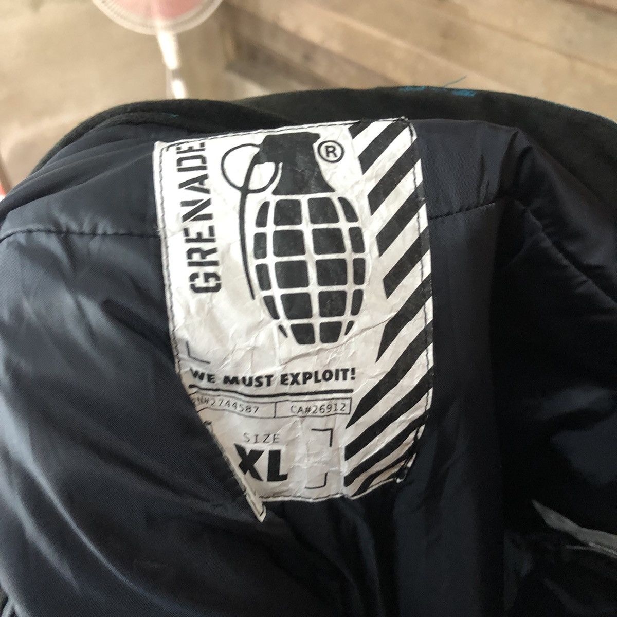 Grenade Grenade Blue sportwear winter ski Cargo Pants #2843 Size US 37 - 18 Thumbnail