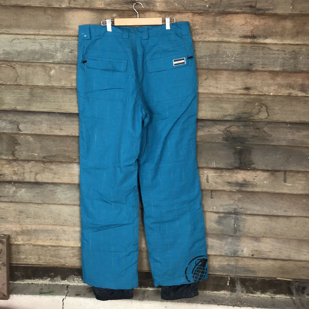 Grenade Grenade Blue sportwear winter ski Cargo Pants #2843 Size US 37 - 11 Thumbnail