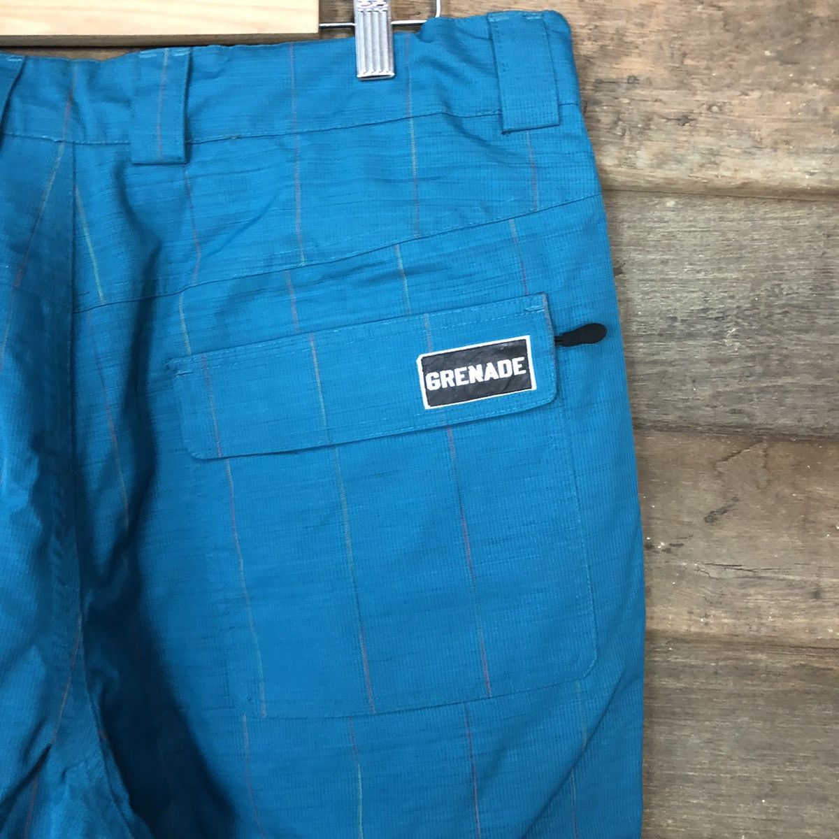 Grenade Grenade Blue sportwear winter ski Cargo Pants #2843 Size US 37 - 15 Thumbnail