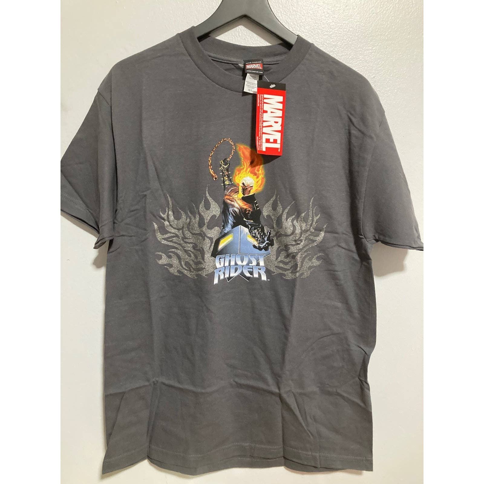 Marvel Mad Engine Ghost Rider shirt large 2004