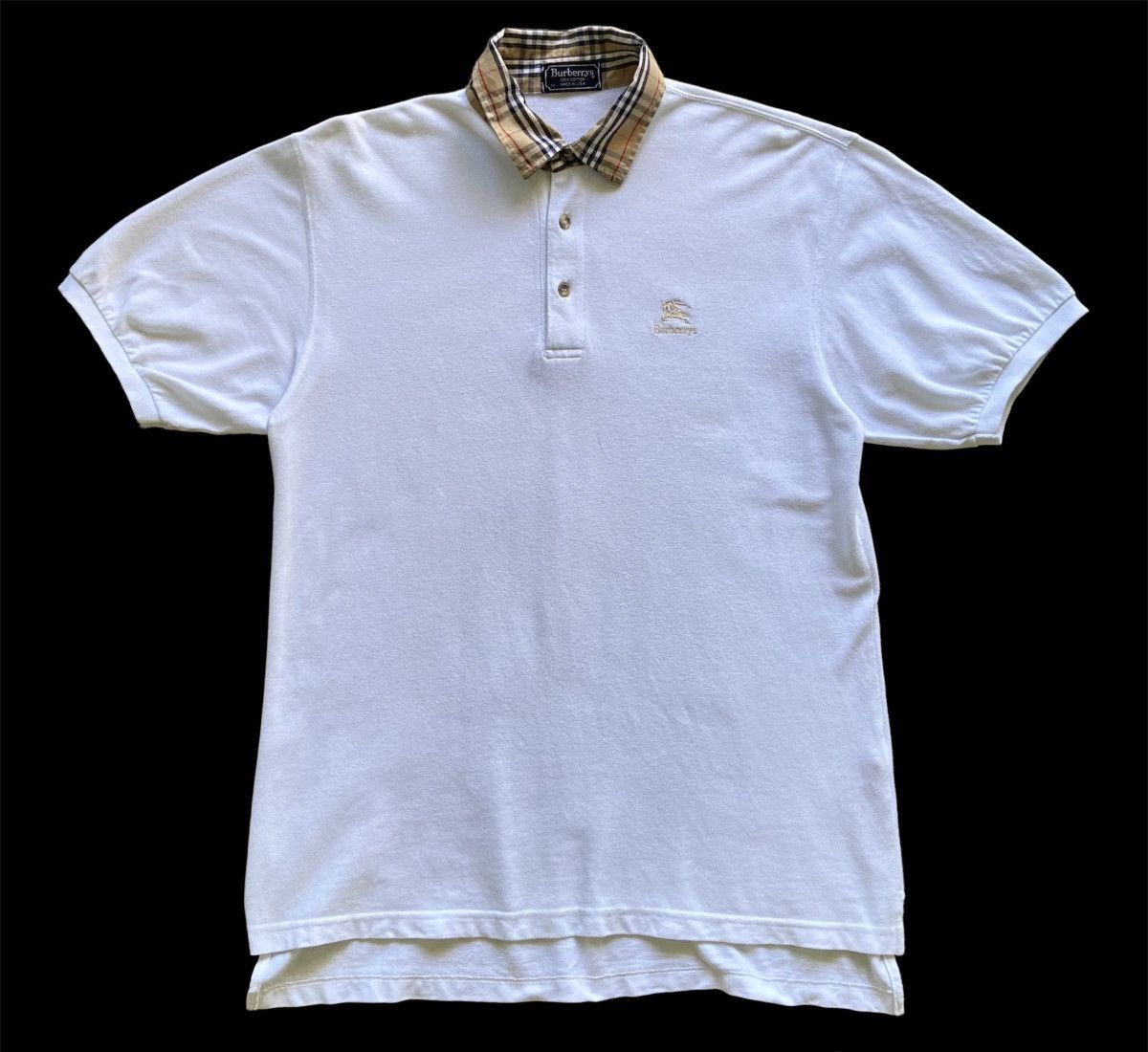 Vintage Burberry Nova Check Polo