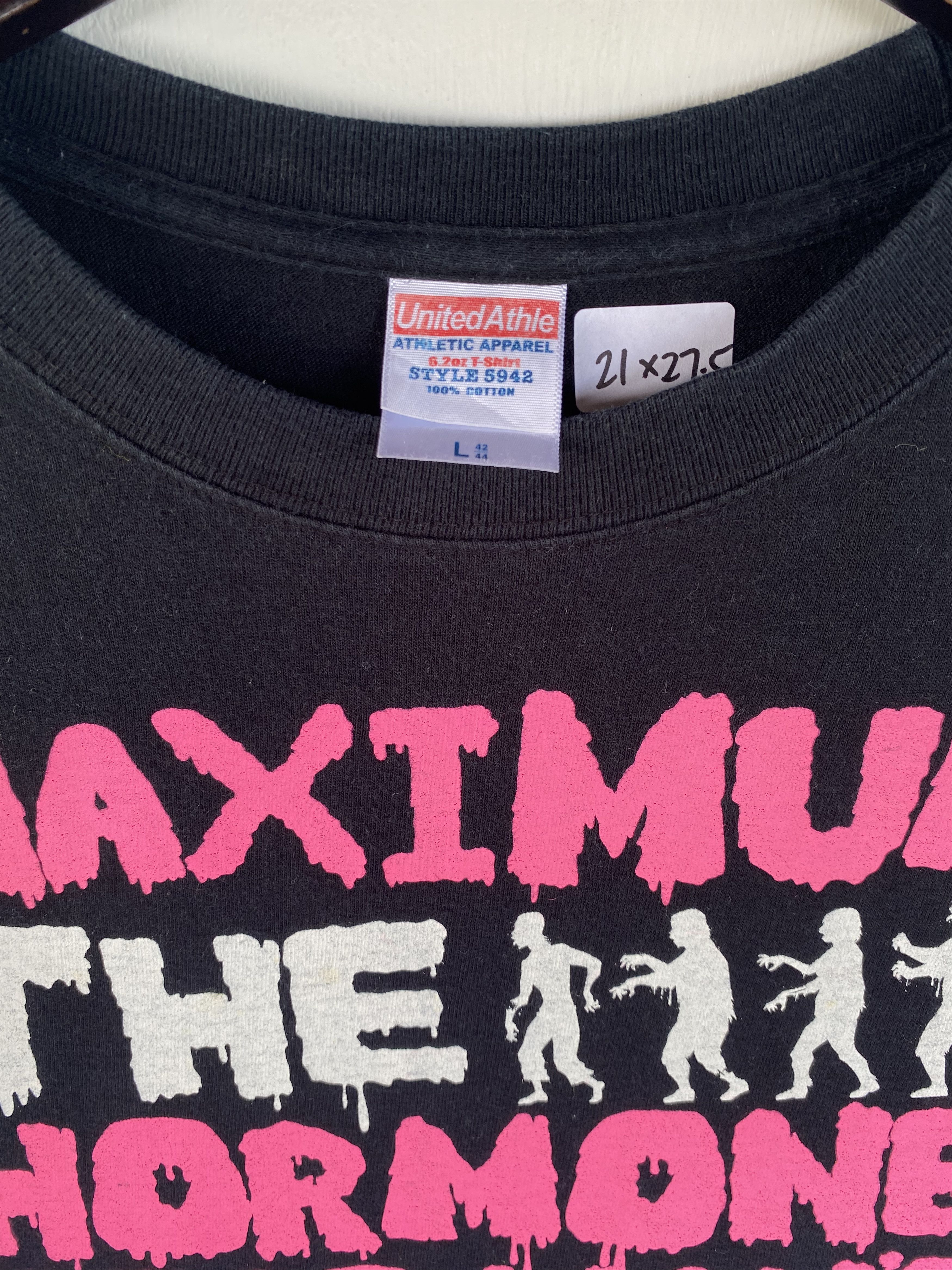 Band Tees Maximum the Hormone nu metal hardcore punk band shirt Size US L / EU 52-54 / 3 - 3 Thumbnail