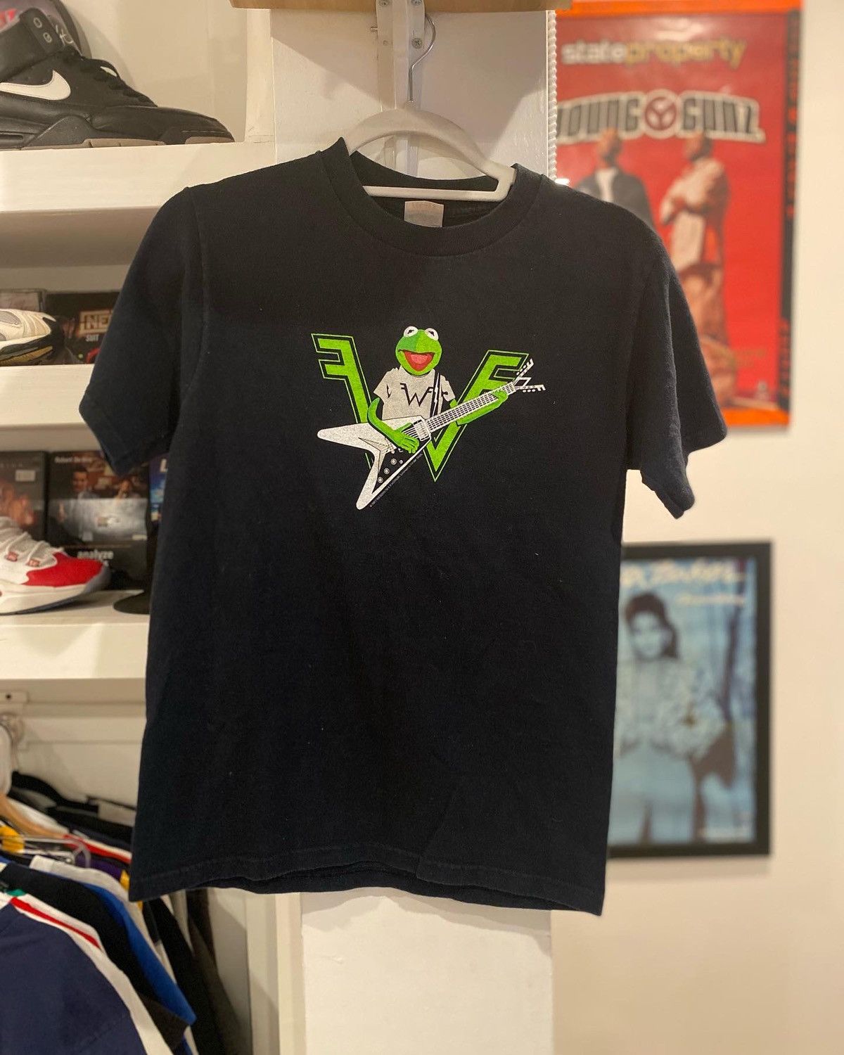 Vintage Weezer sale Kermit the Frog shirt