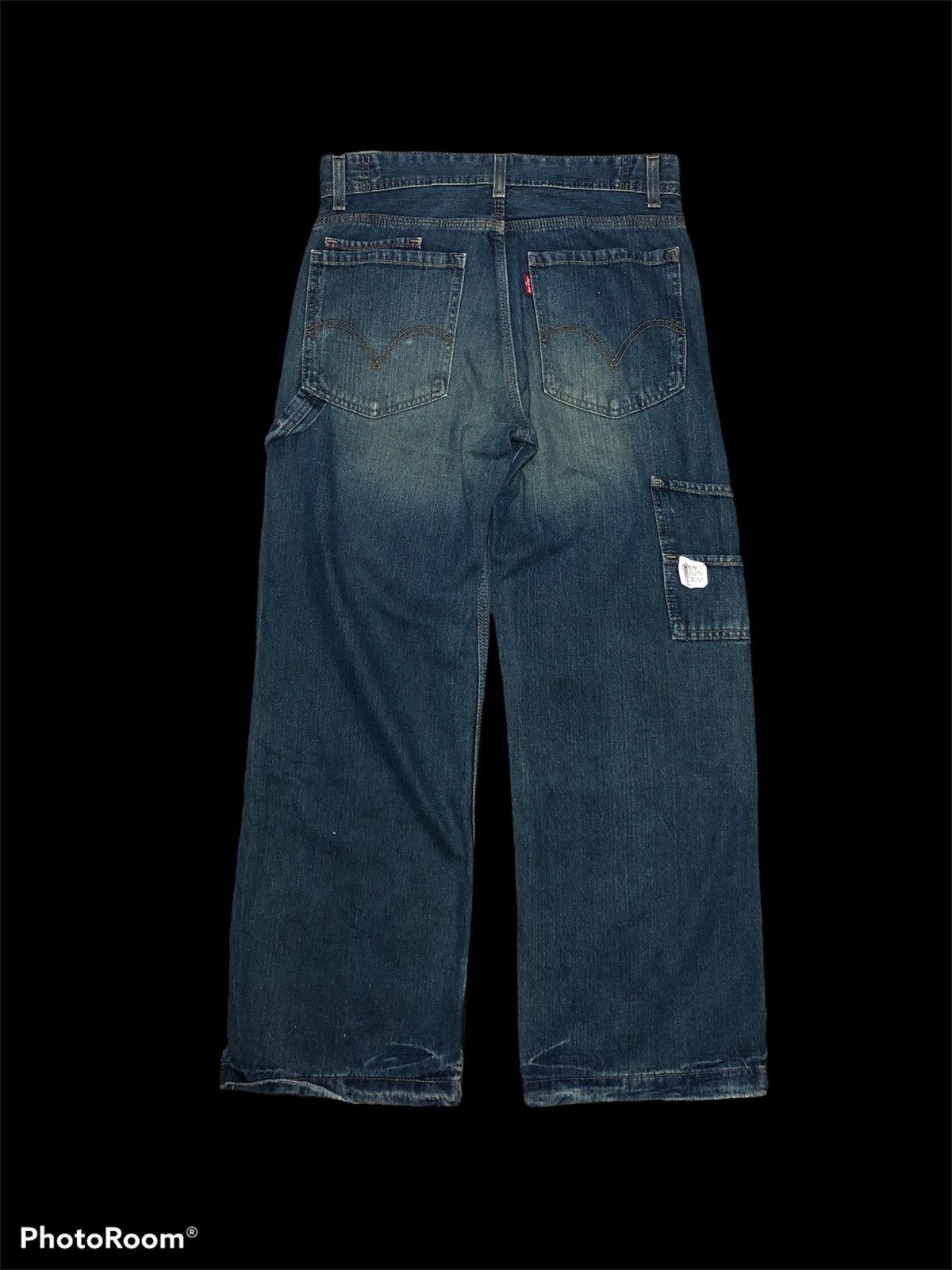 Levi's BAGGY⚡️⚡️LEVIS RED TAB CARPENTER JEANS Size US 30 / EU 46 - 2 Thumbnail