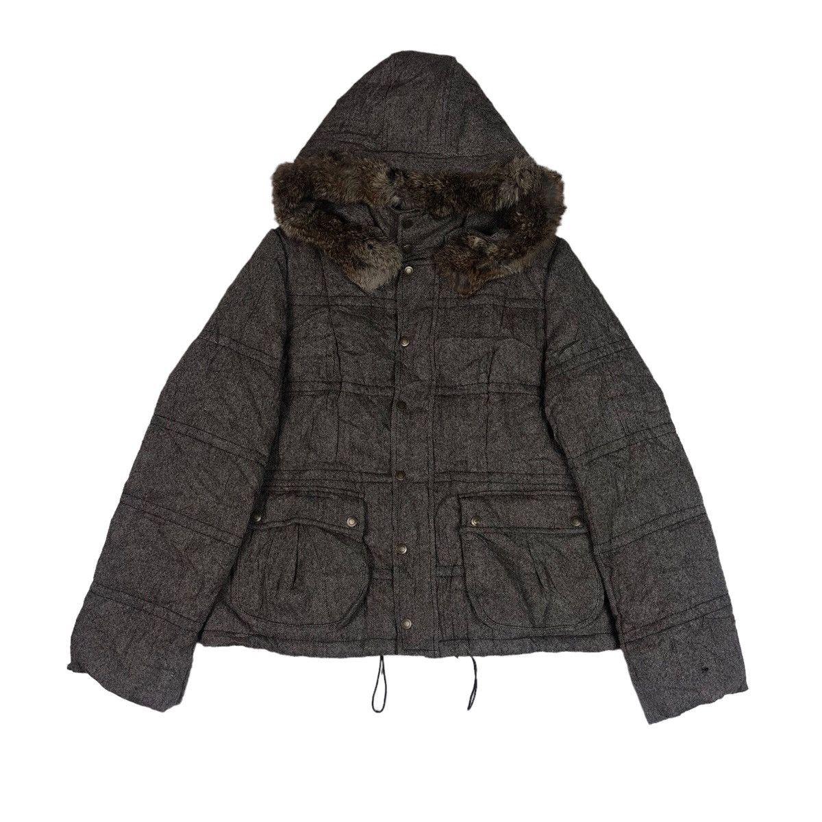 MICHEL KLEIN PARIS WOOL VARSITY JACKET HOODIES