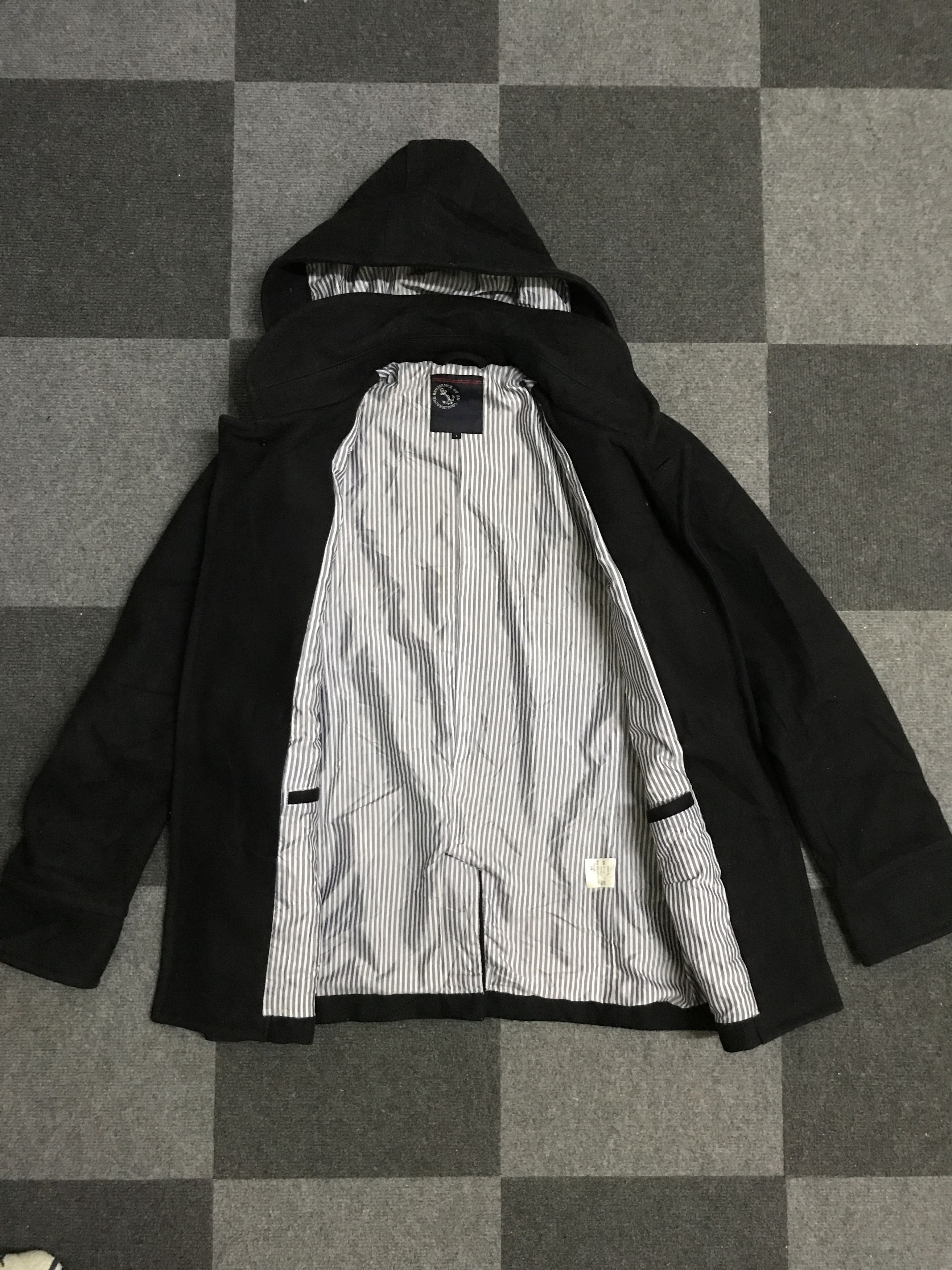 Japanese Brand JW24 CIAO PANIC Japan Wool Hoodie Duffle Coat Size US M / EU 48-50 / 2 - 13 Thumbnail
