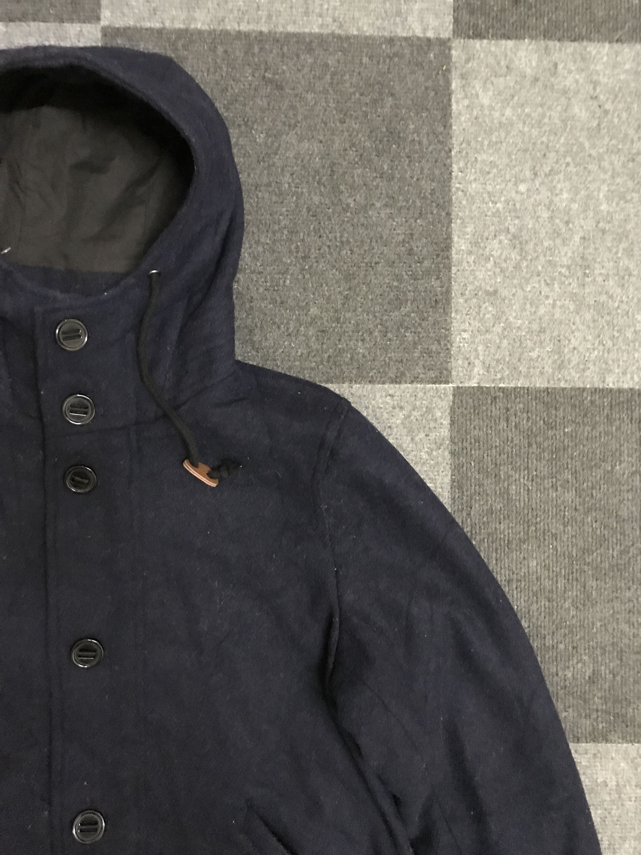 Ciaopanic JW27 CIAO PANIC Japan Wool Navy Mountain Parka Size US L / EU 52-54 / 3 - 3 Thumbnail
