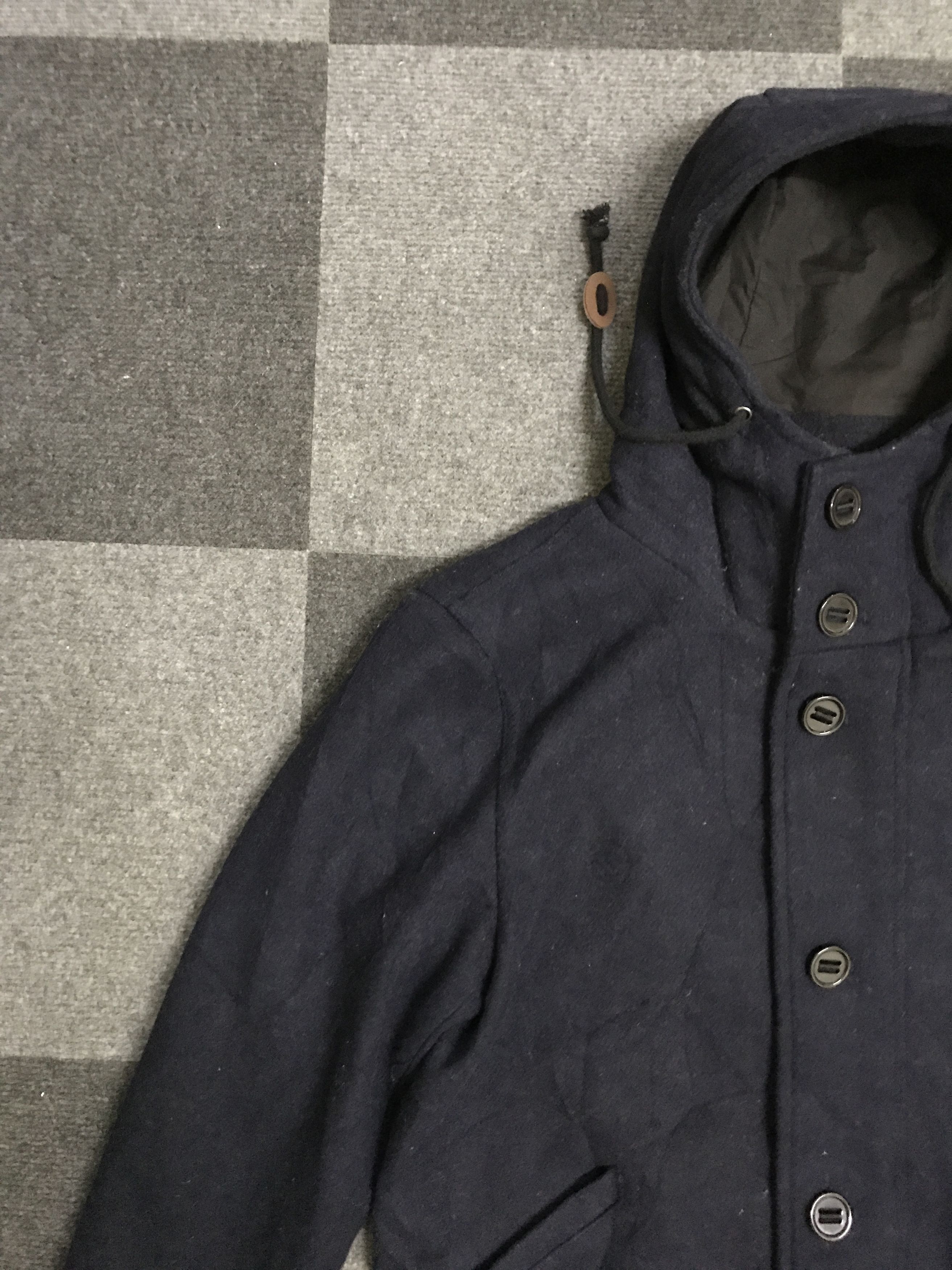 Ciaopanic JW27 CIAO PANIC Japan Wool Navy Mountain Parka Size US L / EU 52-54 / 3 - 4 Thumbnail