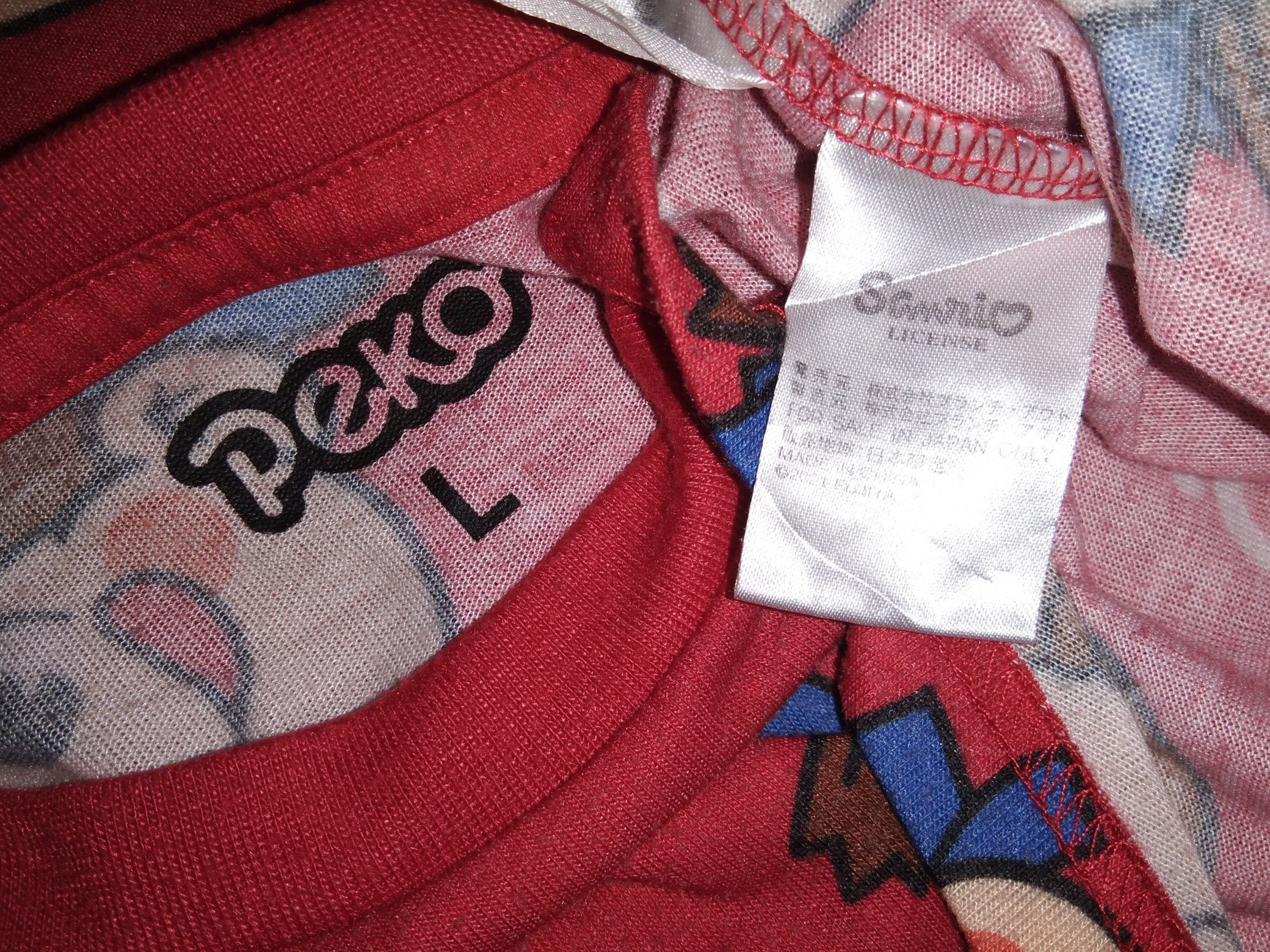 Japanese Brand Sanrio x Milky Peko fullprint tshirt japan candy cute Size US M / EU 48-50 / 2 - 4 Thumbnail