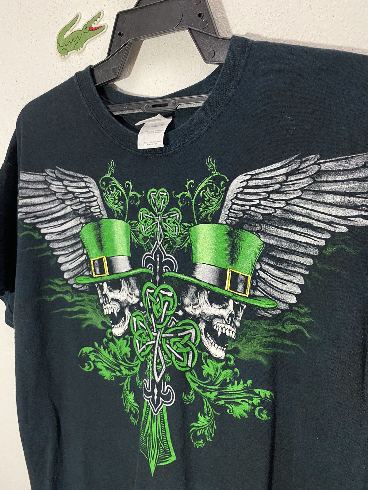 Wings + Horns skull and wings tatoo stylish design Size US L / EU 52-54 / 3 - 2 Thumbnail