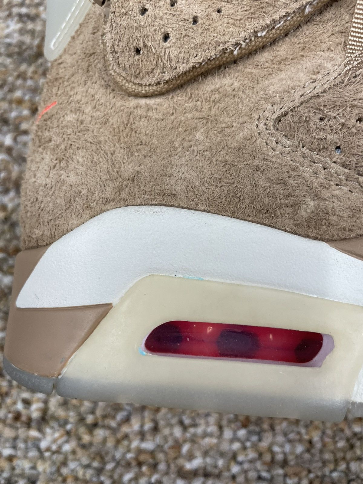 Jordan Brand Air Jordan 6 Retro Travis Scott Khaki Size US 9 / EU 42 - 11 Thumbnail