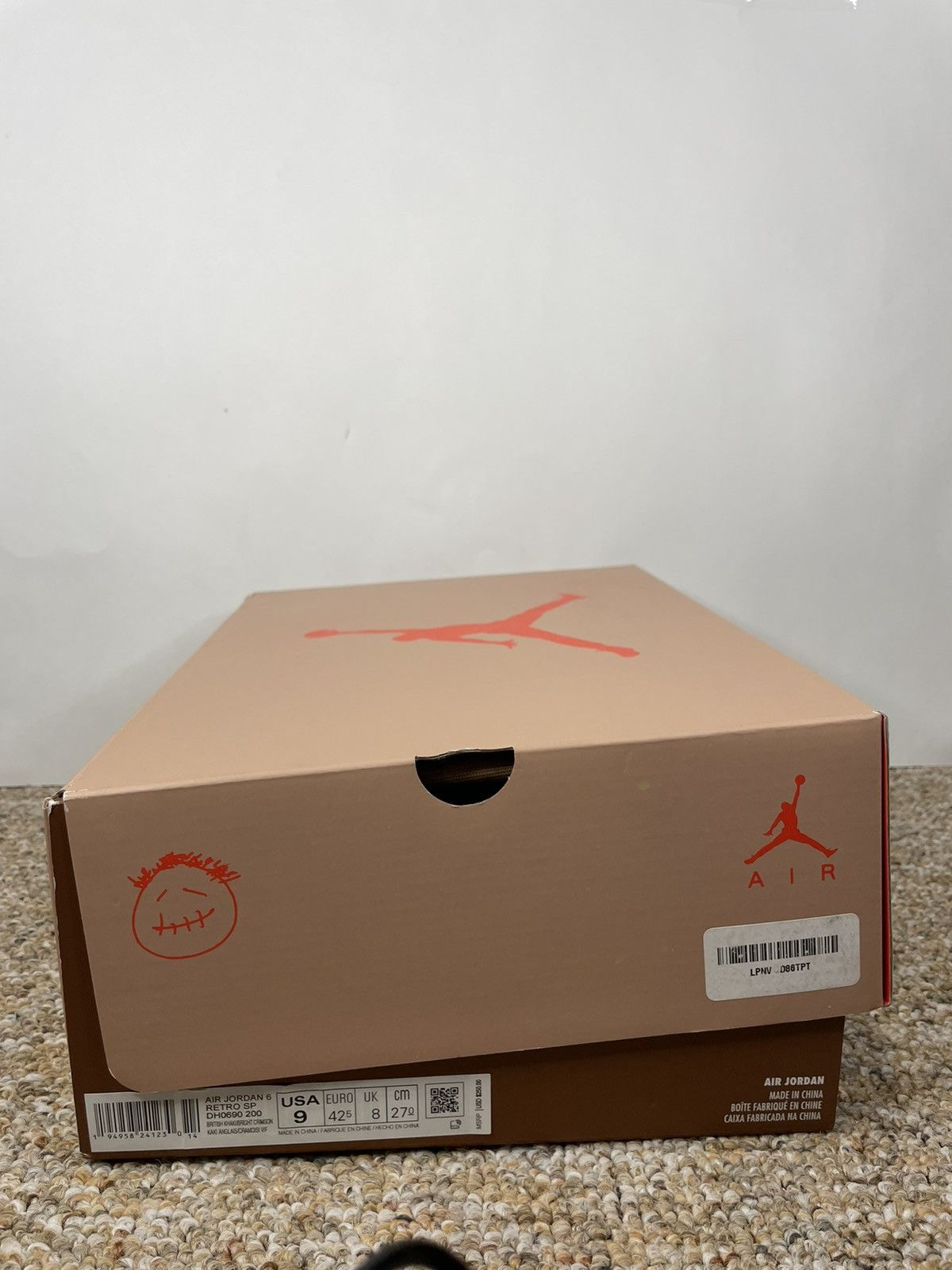 Jordan Brand Air Jordan 6 Retro Travis Scott Khaki Size US 9 / EU 42 - 15 Thumbnail
