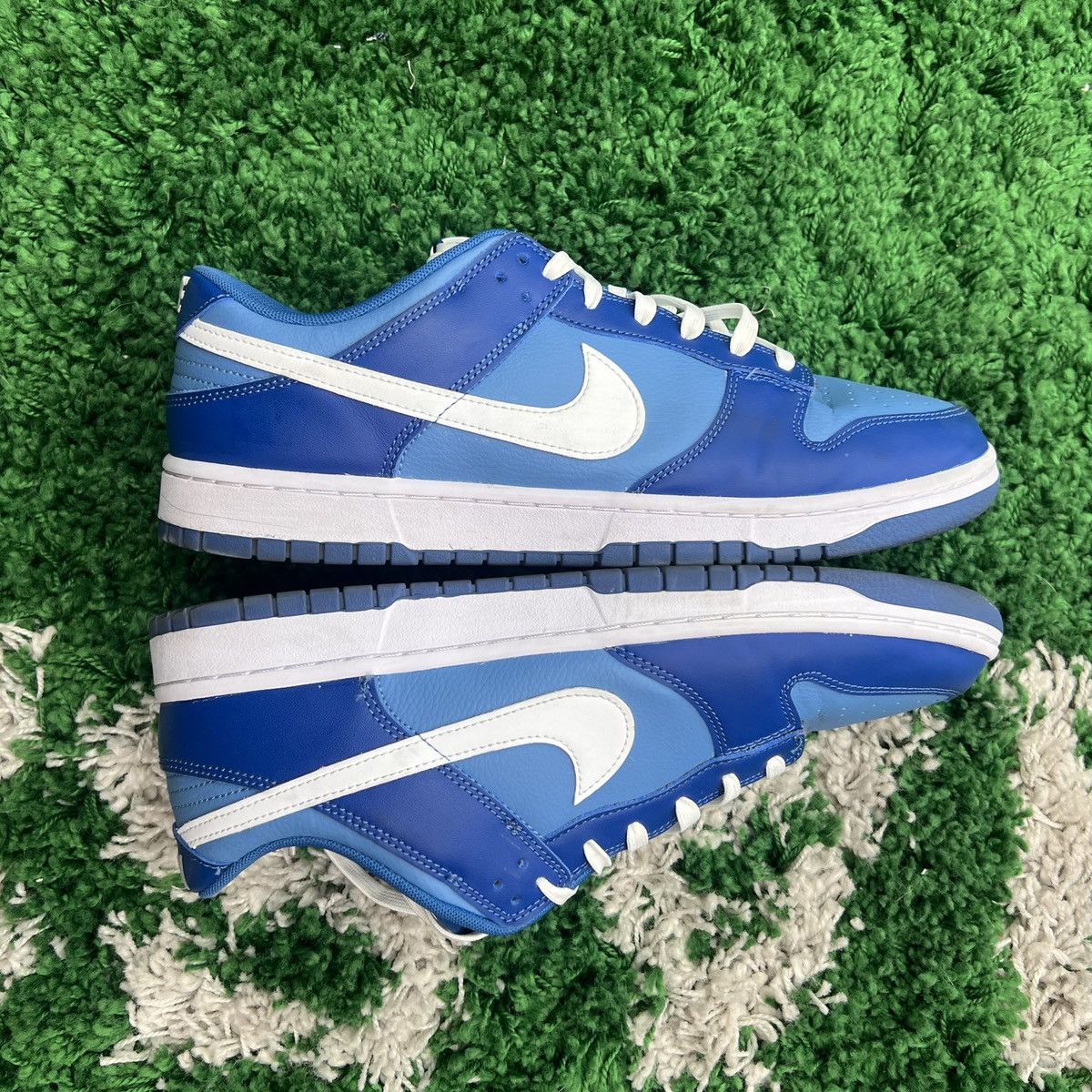 Nike Nike dunk low Dark Marina Blue Size US 12.5 / EU 45-46 - 4 Thumbnail