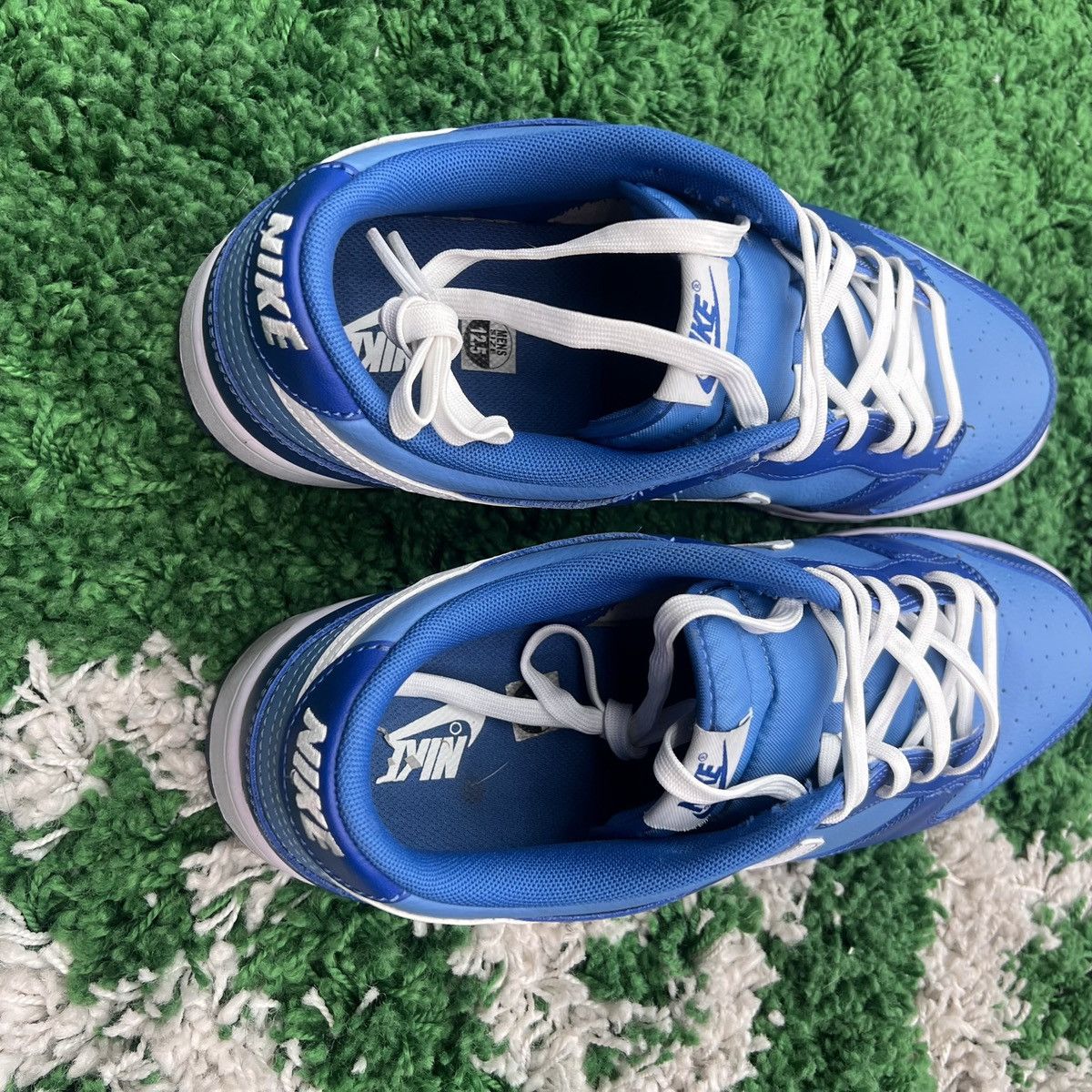 Nike Nike dunk low Dark Marina Blue Size US 12.5 / EU 45-46 - 5 Thumbnail