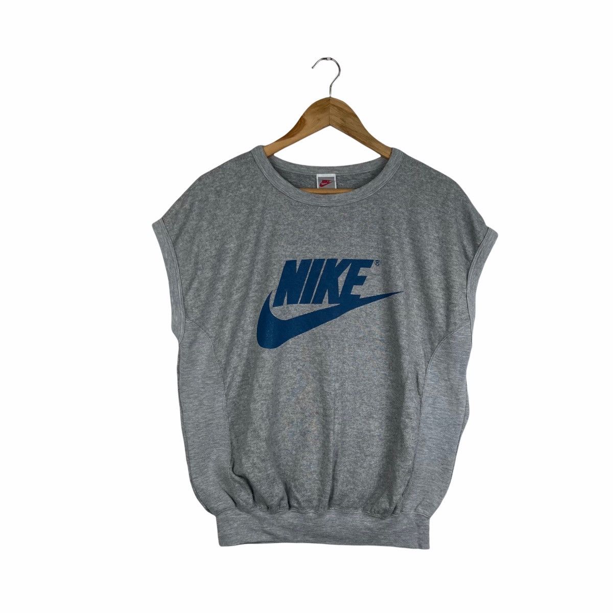 Nike NIKE SWOOSH BIG LOGO SWEATSHIRT SHORT SLEEVE Size US M / EU 48-50 / 2 - 2 Thumbnail