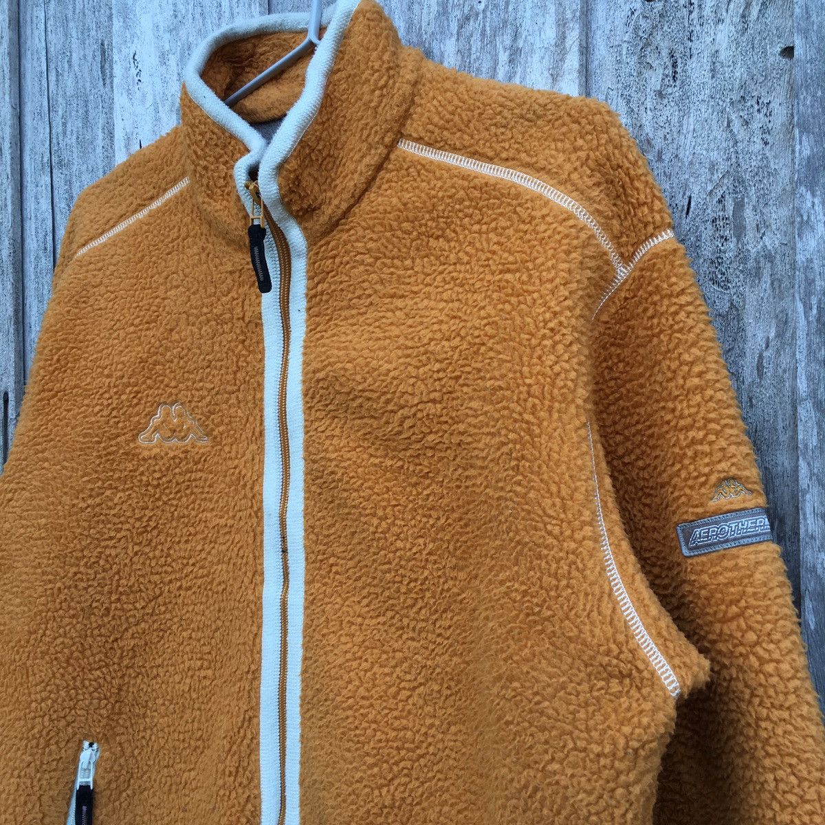 Japanese Brand × Kappa × Vintage Vintage Kappa Aerotherma Fleece Jacket Size US M / EU 48-50 / 2 - 4 Thumbnail