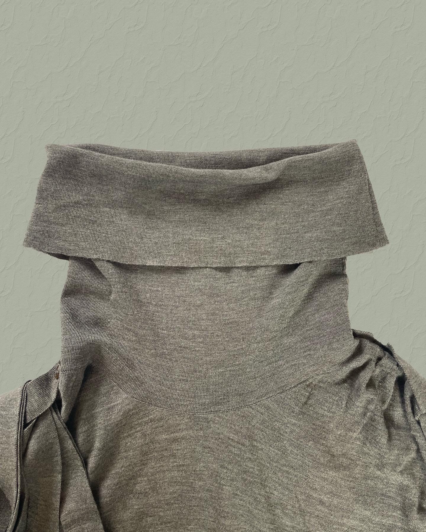 Celine Celine Knit Bondage Scar Hoodie Size US M / EU 48-50 / 2 - 3 Thumbnail