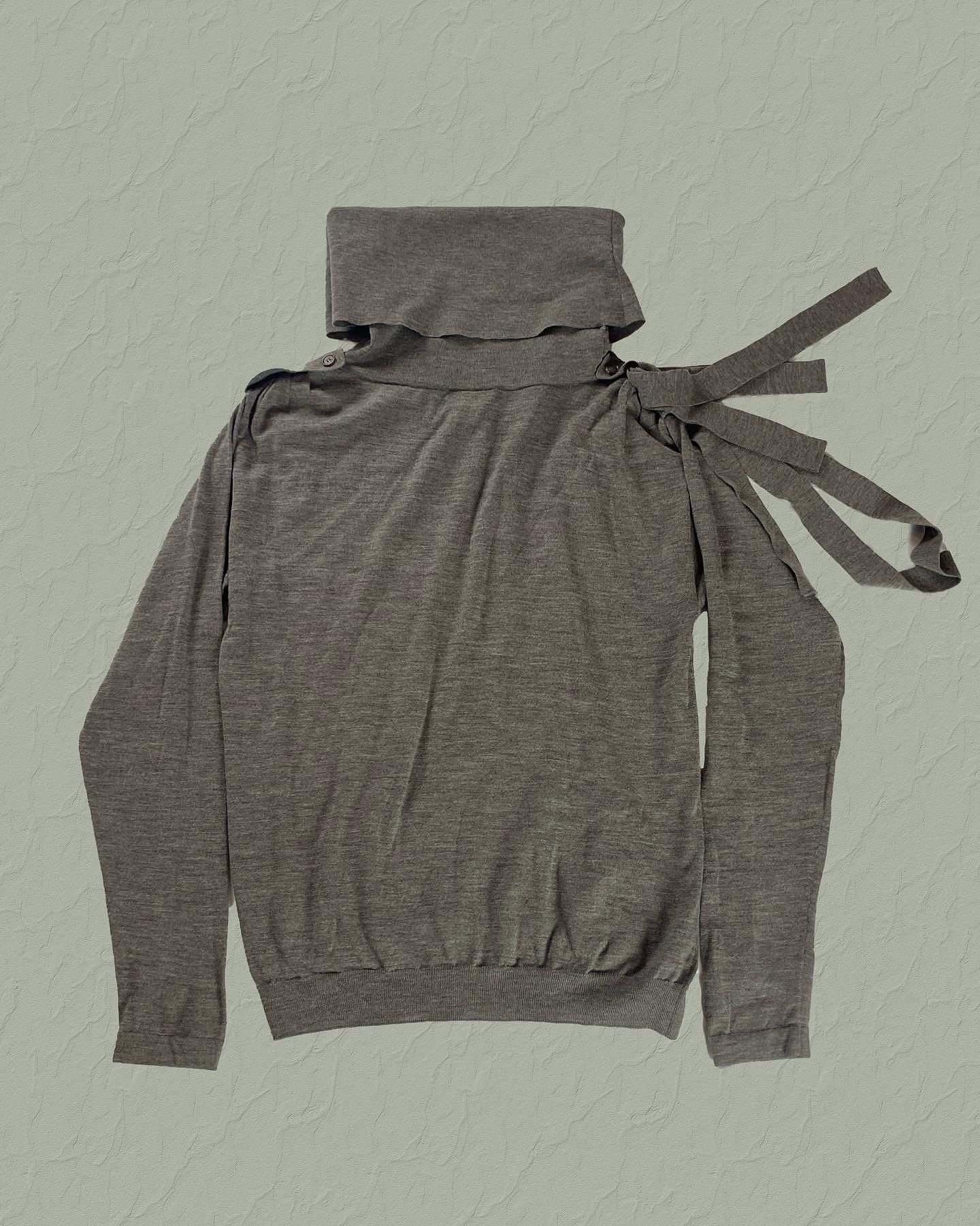 Celine Celine Knit Bondage Scar Hoodie Size US M / EU 48-50 / 2 - 2 Thumbnail