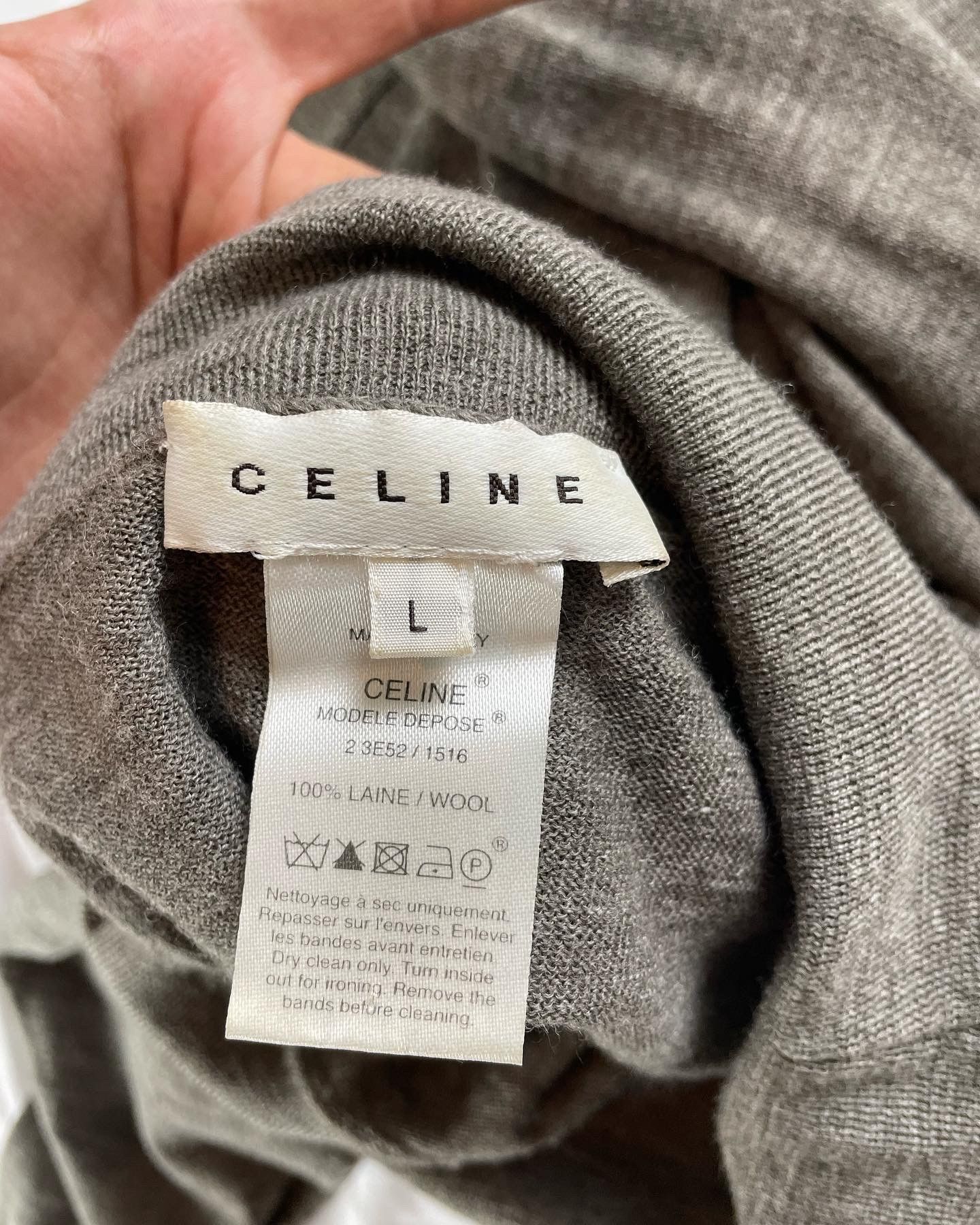 Celine Celine Knit Bondage Scar Hoodie Size US M / EU 48-50 / 2 - 8 Thumbnail