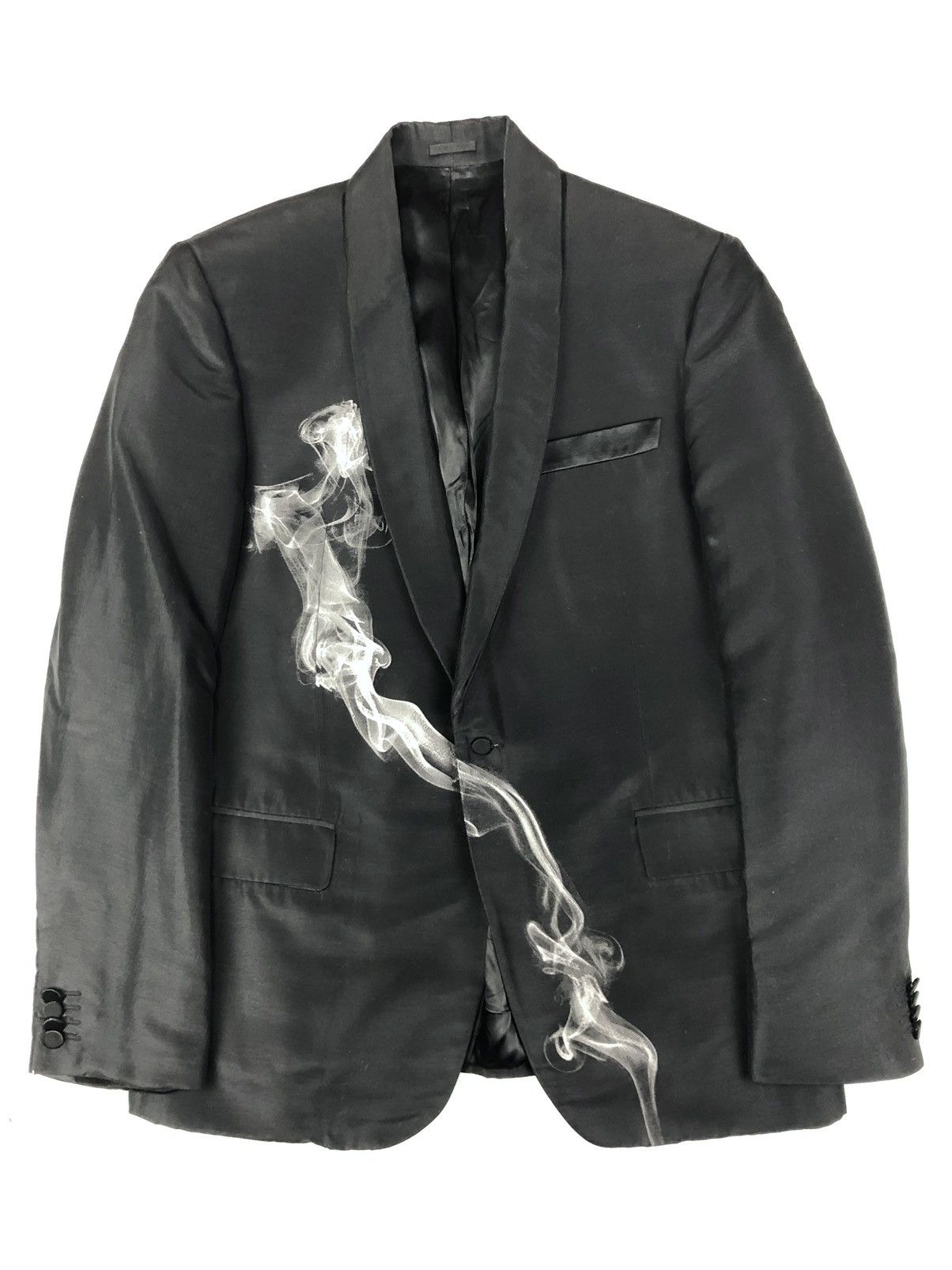 Alexander mcqueen tuxedo jacket hot sale