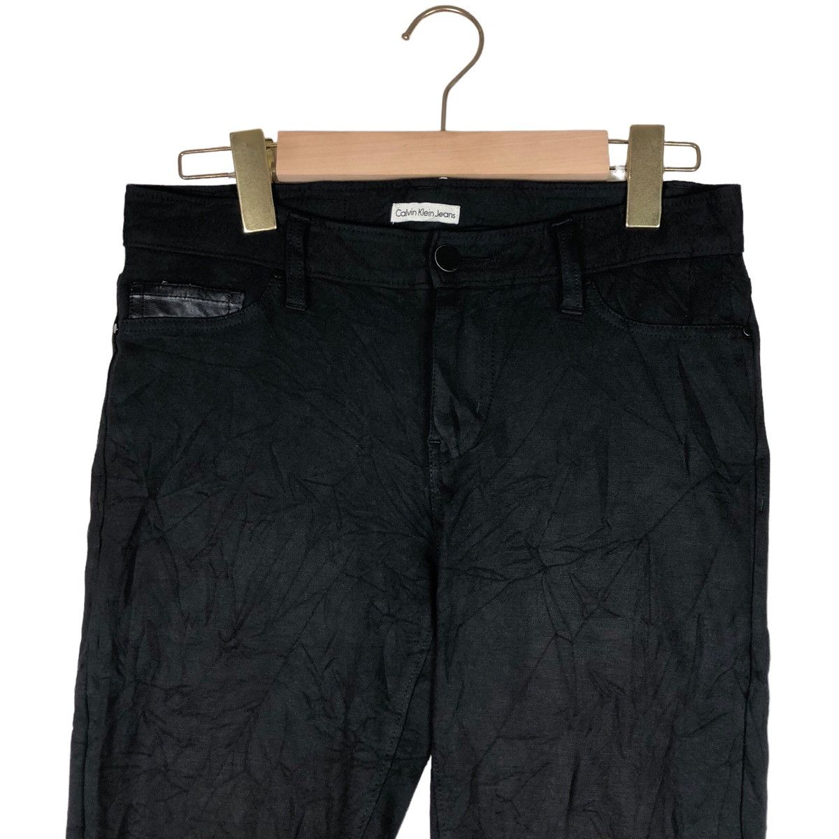 Calvin Klein Calvin Klein womens Iconic Standart Fit Jeans Size 29" - 2 Thumbnail