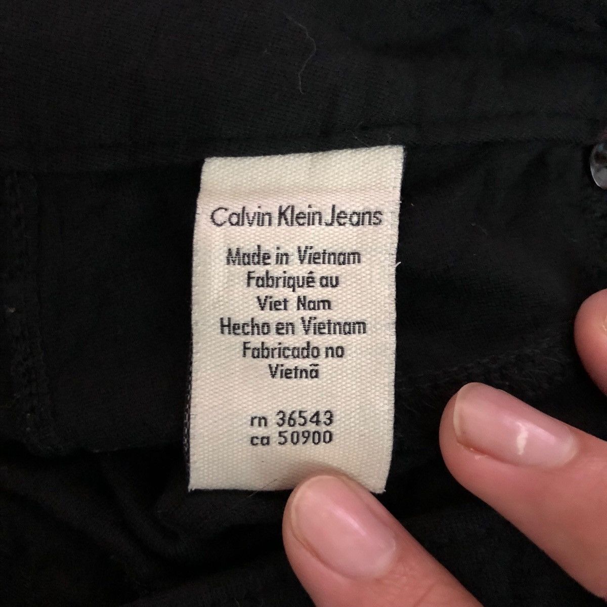 Calvin Klein Calvin Klein womens Iconic Standart Fit Jeans Size 29" - 8 Thumbnail