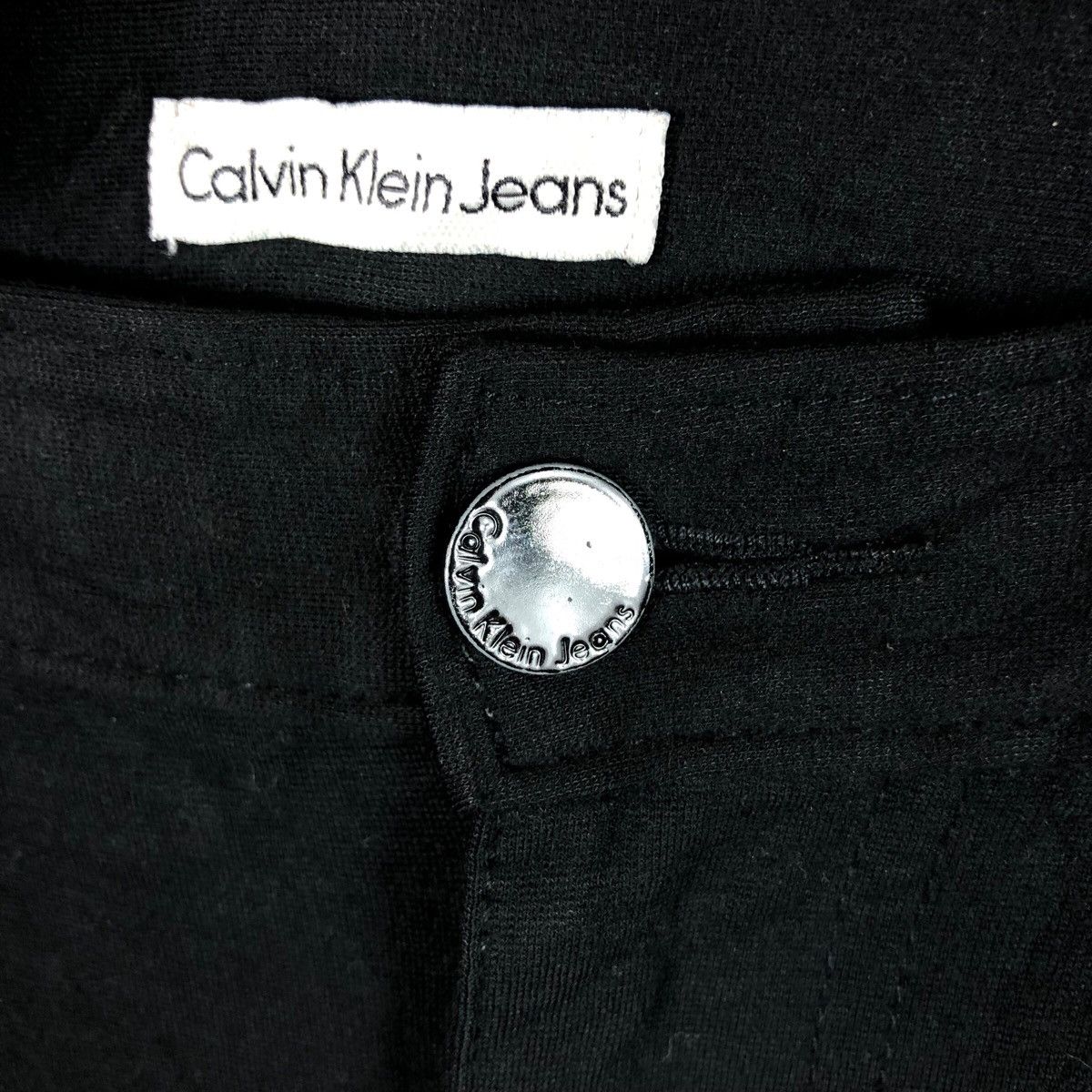 Calvin Klein Calvin Klein womens Iconic Standart Fit Jeans Size 29" - 4 Thumbnail