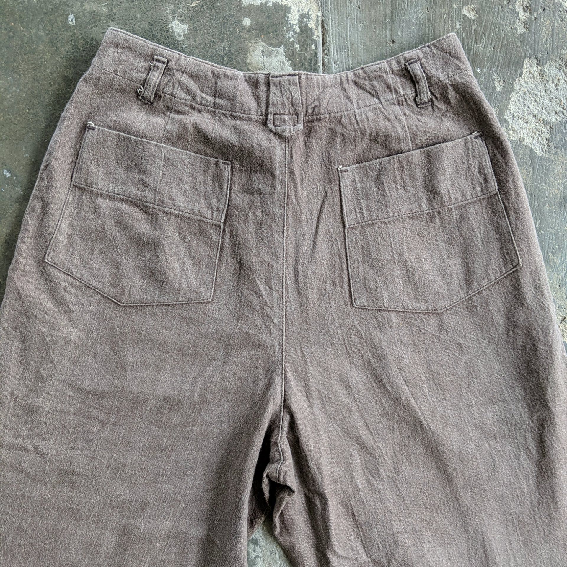 Japanese Brand × Vintage Vintage Japanese Japan Baggy Trousers Casual Pants Size US 26 / EU 42 - 8 Thumbnail