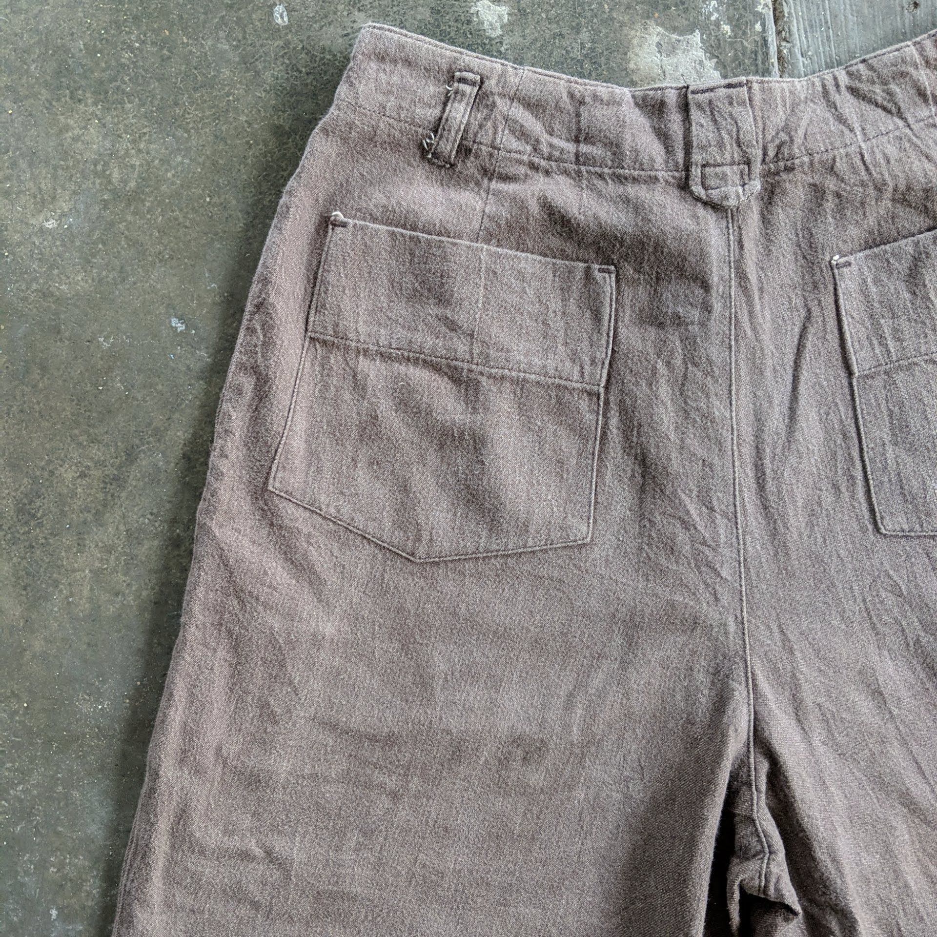 Japanese Brand × Vintage Vintage Japanese Japan Baggy Trousers Casual Pants Size US 26 / EU 42 - 9 Thumbnail