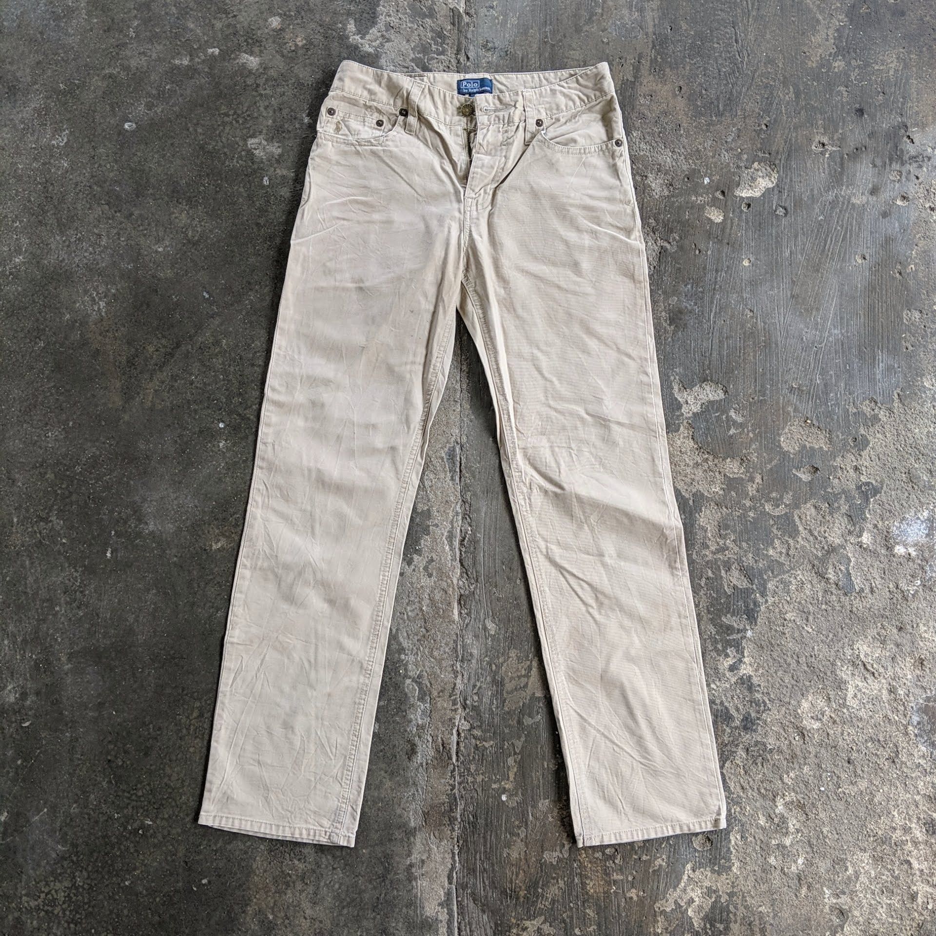 Ralph Lauren Vintage Polo Ralph Lauren 5 Pockets Trousers Casual Pants Size US 26 / EU 42 - 1 Thumbnail