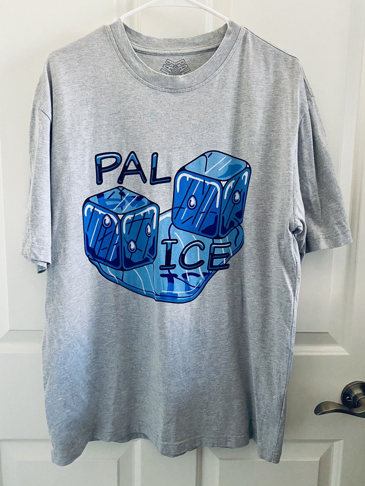 Palace Please T Shirt in sold Marl