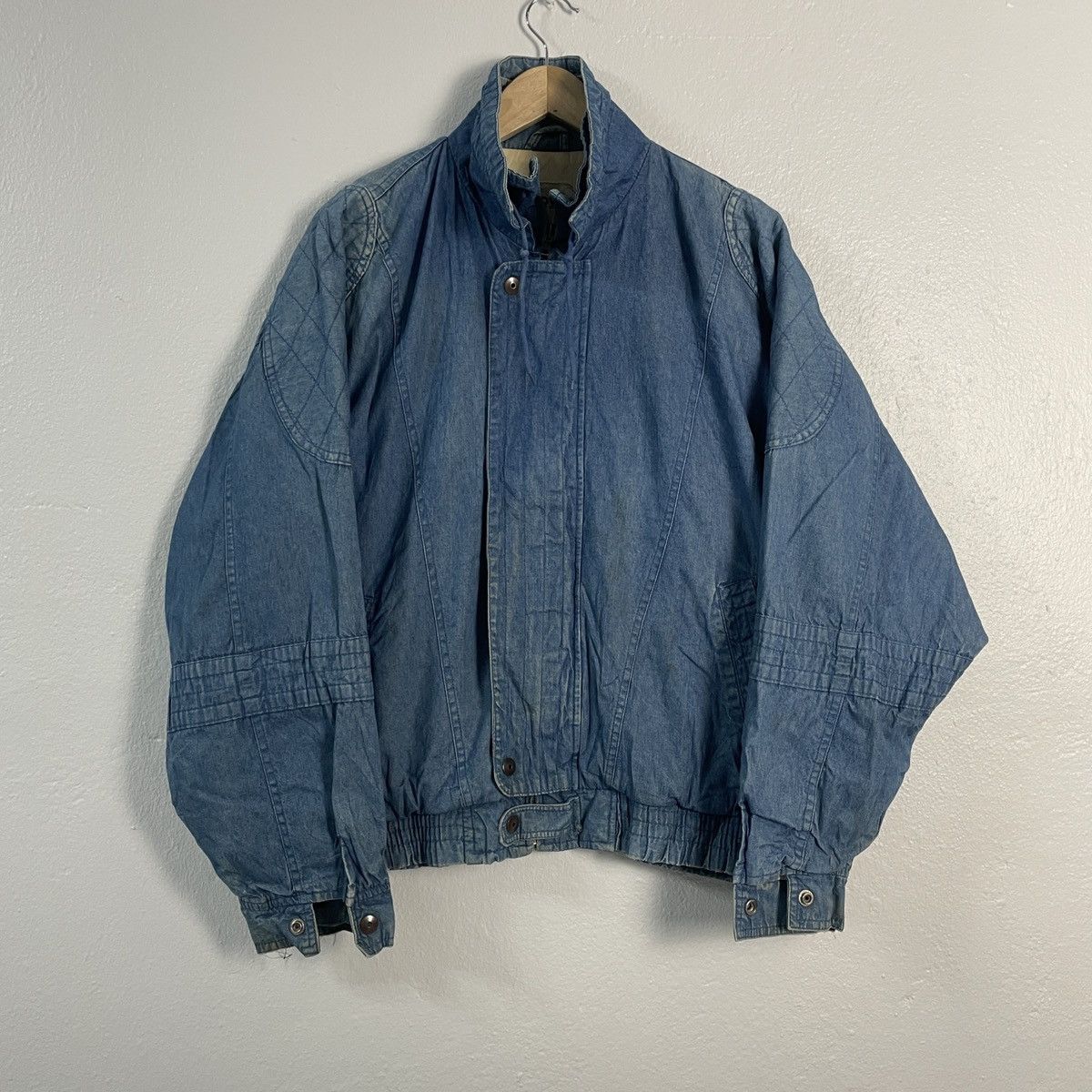 Japanese Brand Vintage Edovi John Edward Biker Jacket Size US XXL / EU 58 / 5 - 2 Thumbnail