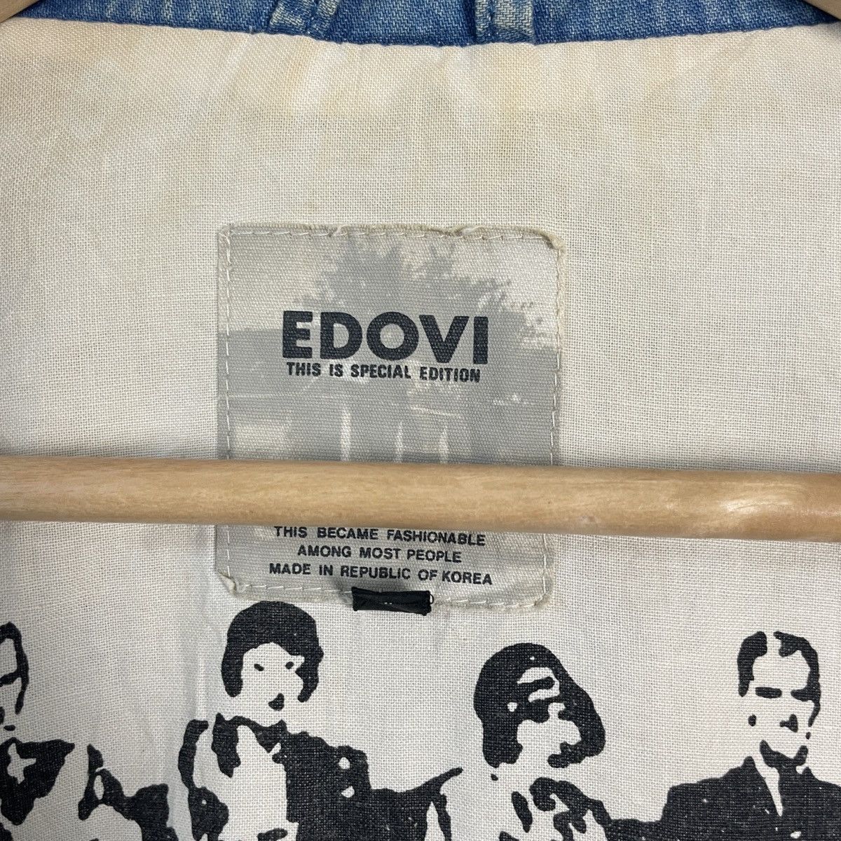 Japanese Brand Vintage Edovi John Edward Biker Jacket Size US XXL / EU 58 / 5 - 5 Thumbnail