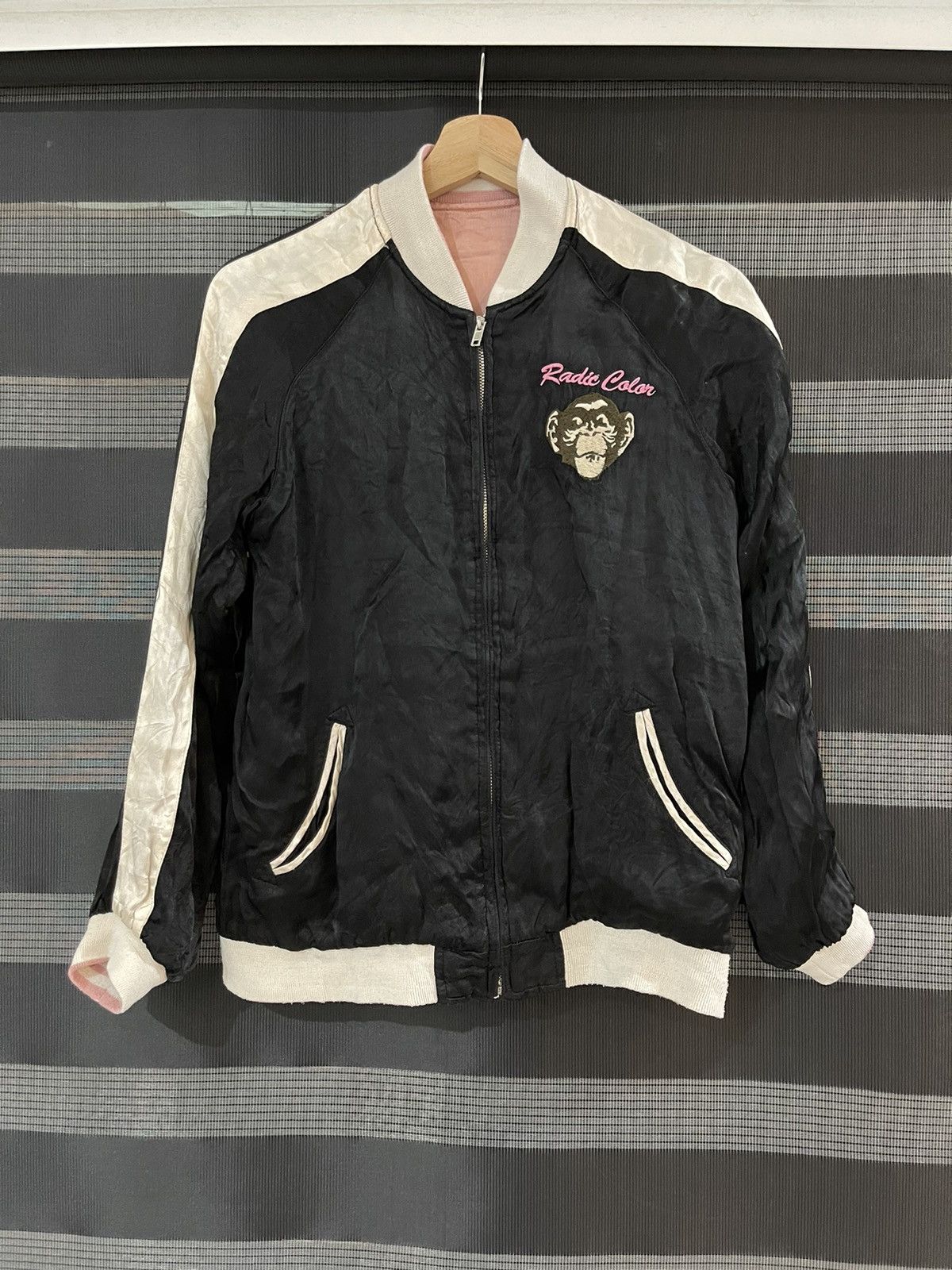 Japanese Brand Radic Color Rayon Reversible Side Japanese Souvenir Jacket Size US S / EU 44-46 / 1 - 6 Thumbnail
