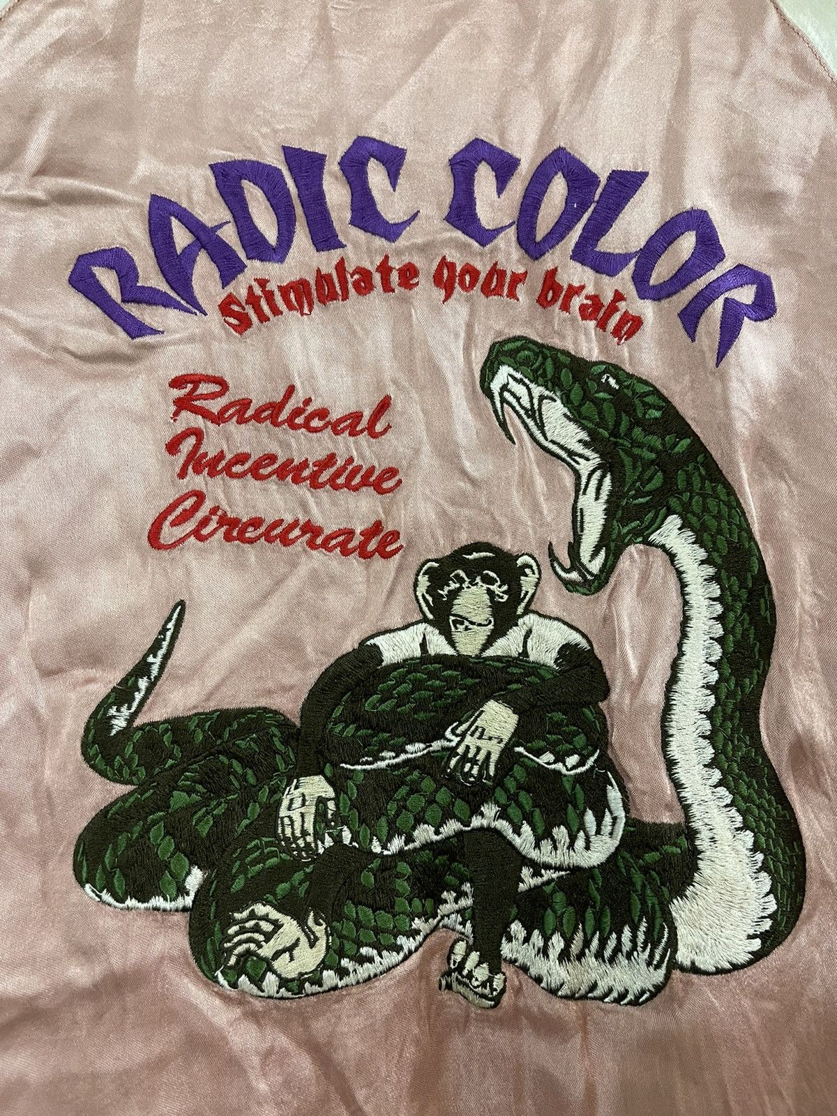 Japanese Brand Radic Color Rayon Reversible Side Japanese Souvenir Jacket Size US S / EU 44-46 / 1 - 2 Thumbnail
