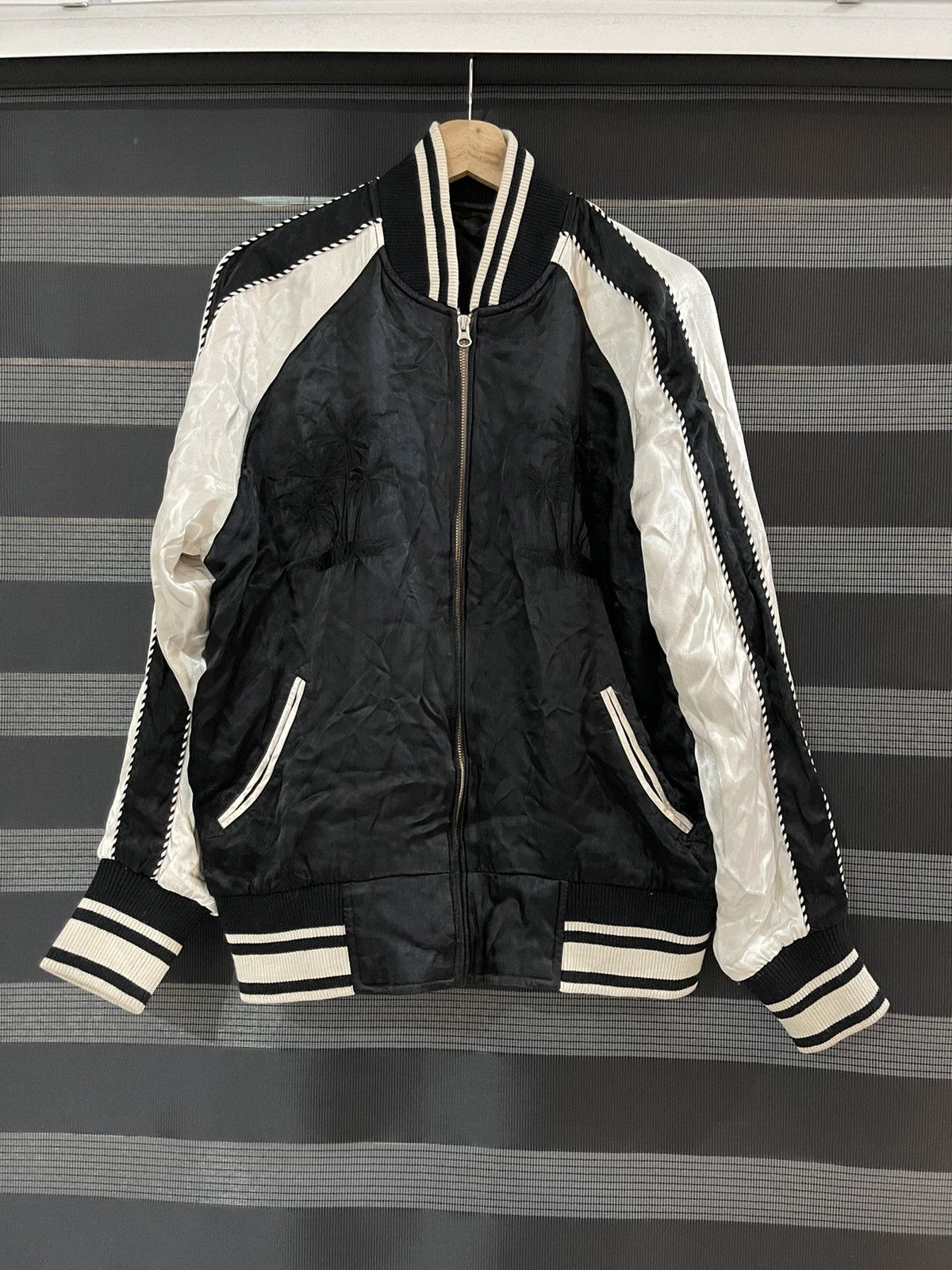 Japanese Brand Vintage Sukajan Rayon Souvenir Jacket Size US M / EU 48-50 / 2 - 2 Thumbnail