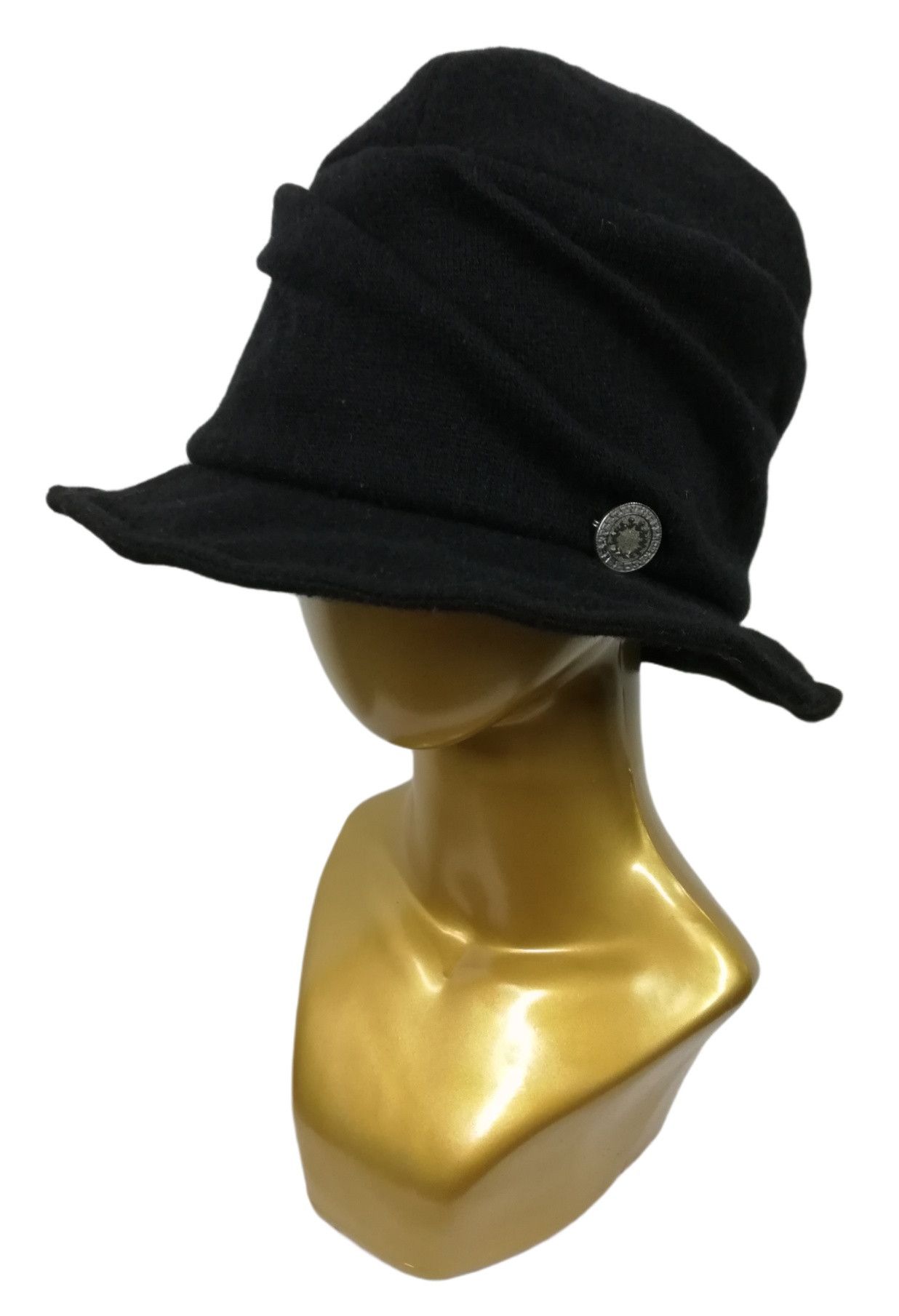 image of Summer Oc Ca4La Freedom Journey Wool Bucket Hat in Black, Men's