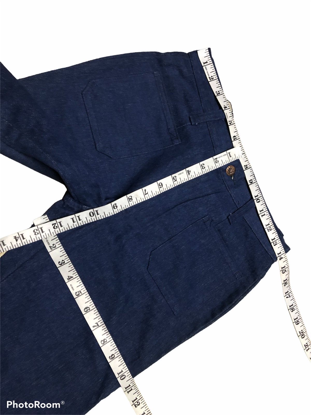 Vintage FLARED BELL BOTTOM VINTAGE ELJOHN DENIM Size US 28 / EU 44 - 7 Thumbnail