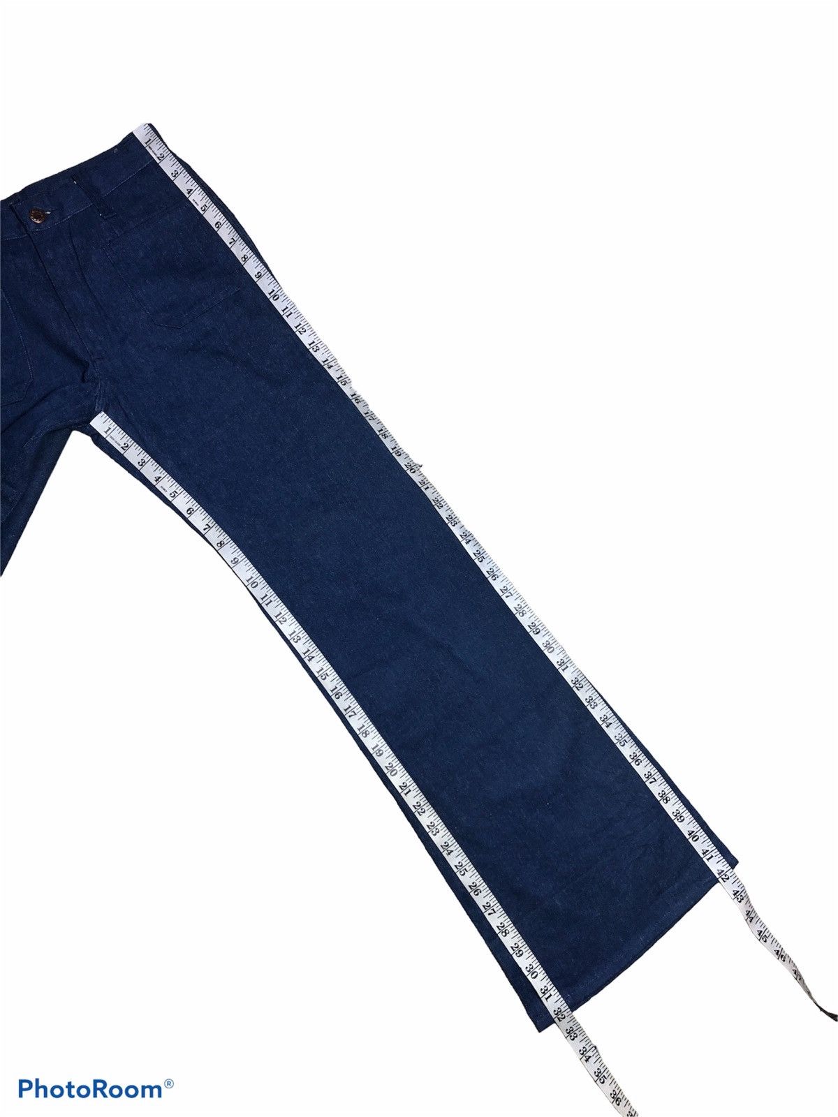 Vintage FLARED BELL BOTTOM VINTAGE ELJOHN DENIM Size US 28 / EU 44 - 9 Thumbnail