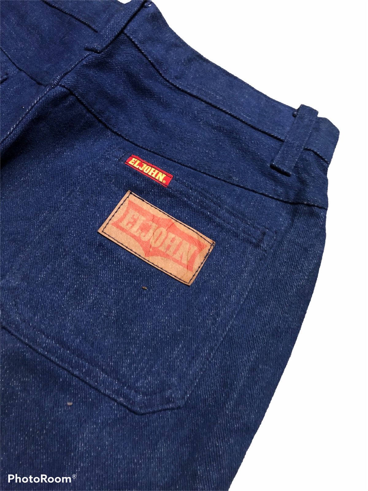 Vintage FLARED BELL BOTTOM VINTAGE ELJOHN DENIM Size US 28 / EU 44 - 5 Thumbnail