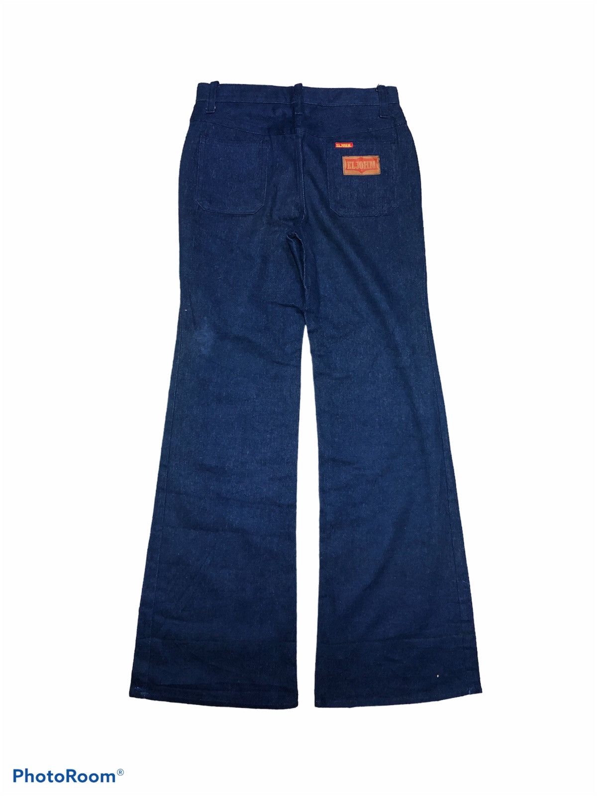 Vintage FLARED BELL BOTTOM VINTAGE ELJOHN DENIM Size US 28 / EU 44 - 2 Thumbnail