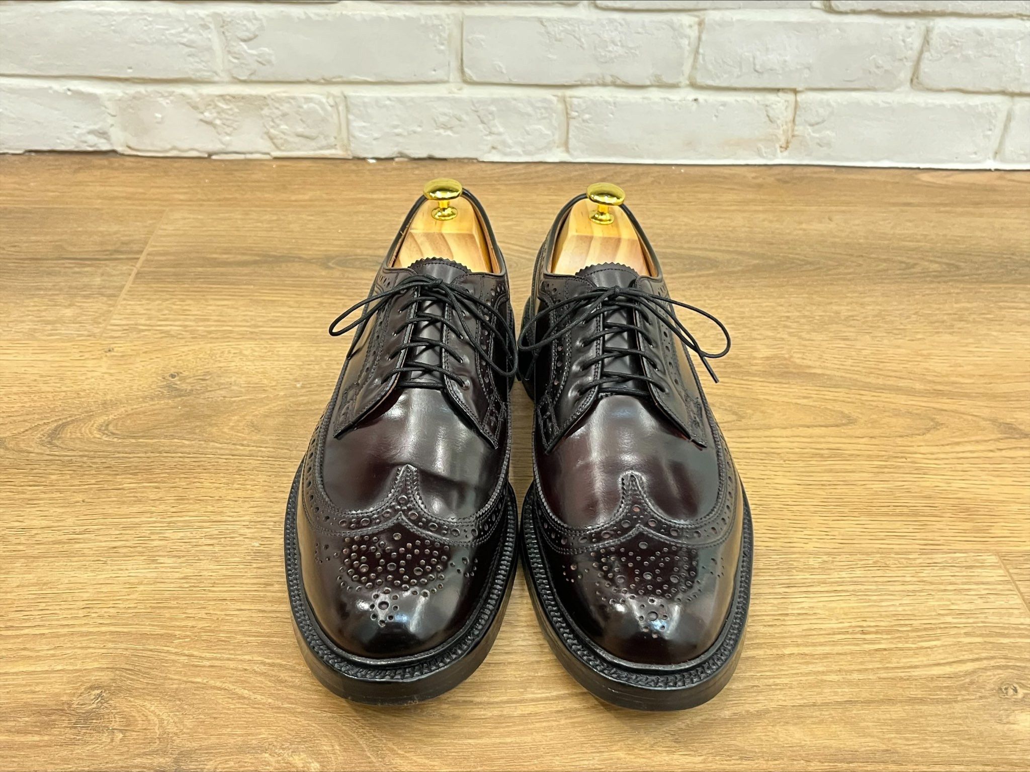 Nettleton Brown Leather Woven Handcrafted Penny Loafers 10D  display picture 2