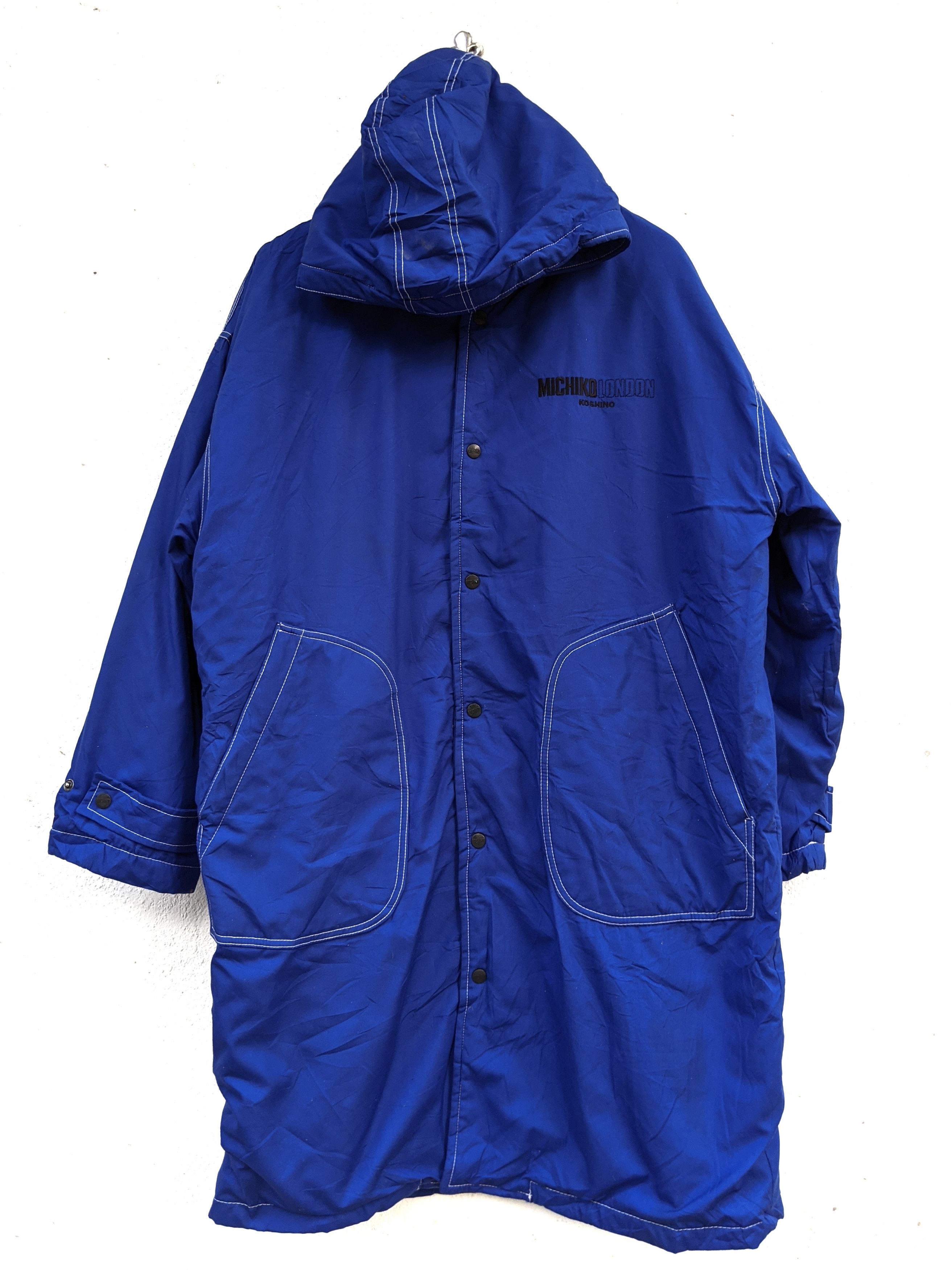 Michiko Koshino MICHIKO KOSHINO LONDON BIG LOGO PARKA Size US L / EU 52-54 / 3 - 2 Thumbnail