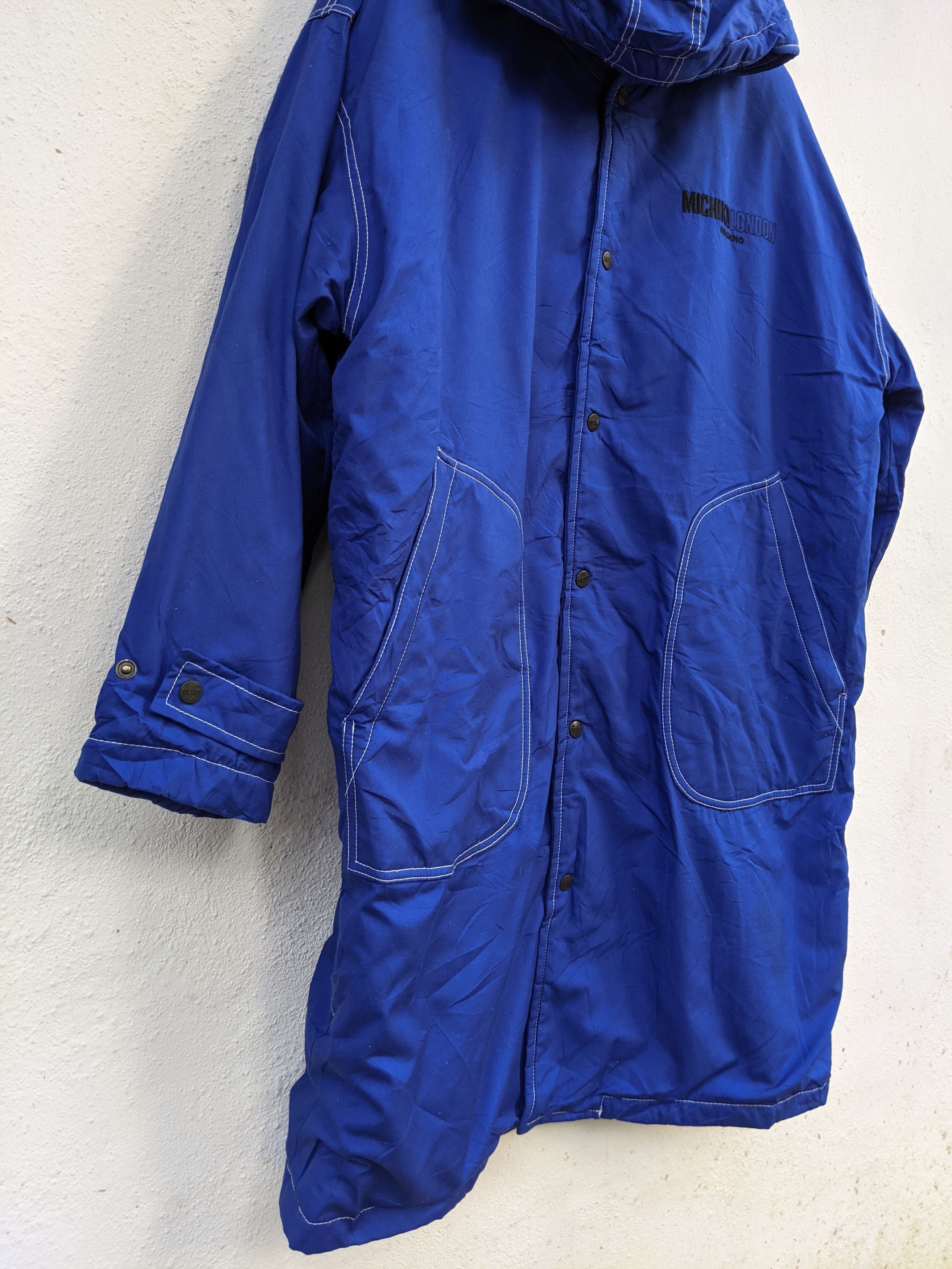 Michiko Koshino MICHIKO KOSHINO LONDON BIG LOGO PARKA Size US L / EU 52-54 / 3 - 8 Thumbnail