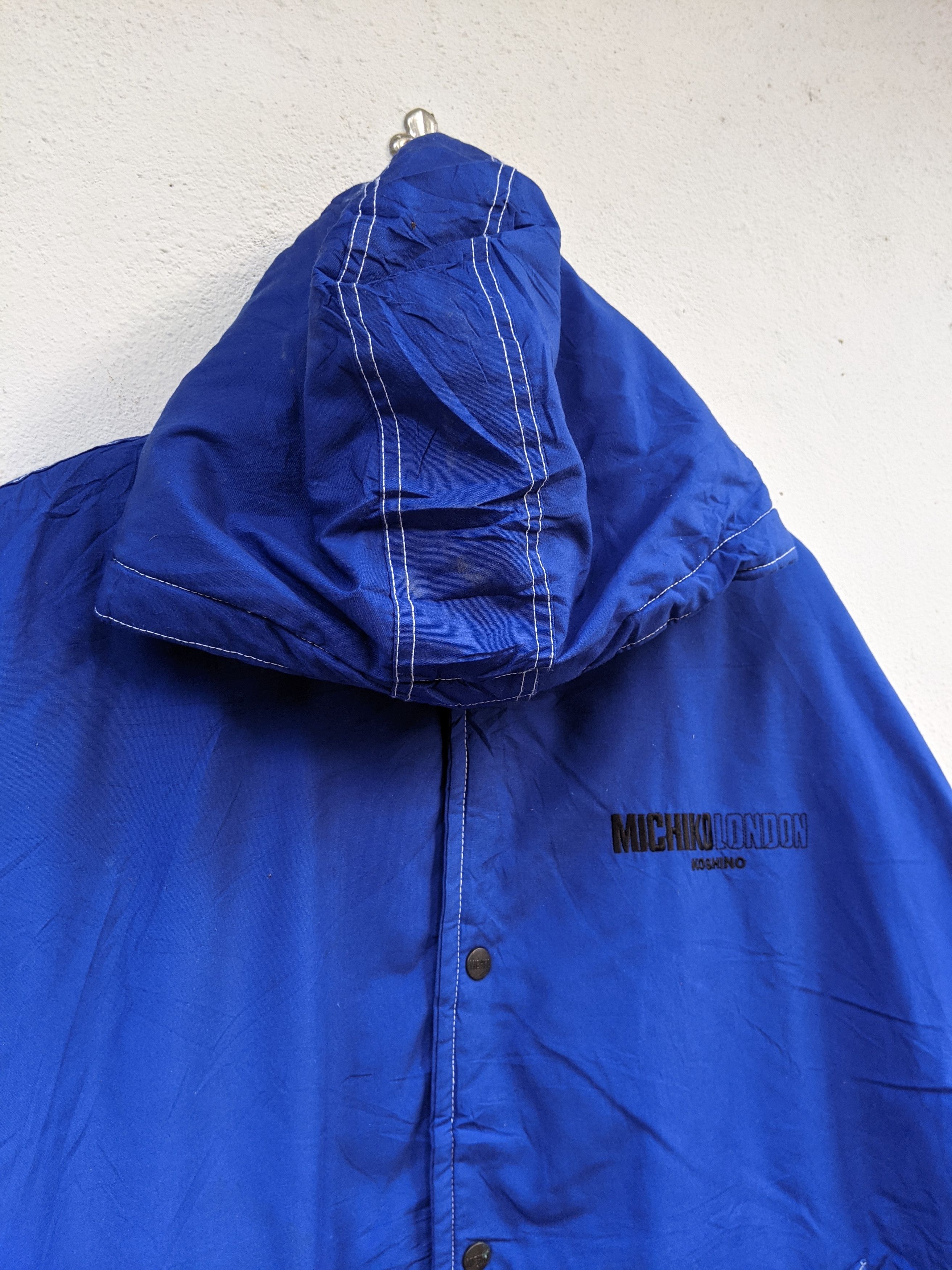 Michiko Koshino MICHIKO KOSHINO LONDON BIG LOGO PARKA Size US L / EU 52-54 / 3 - 7 Thumbnail