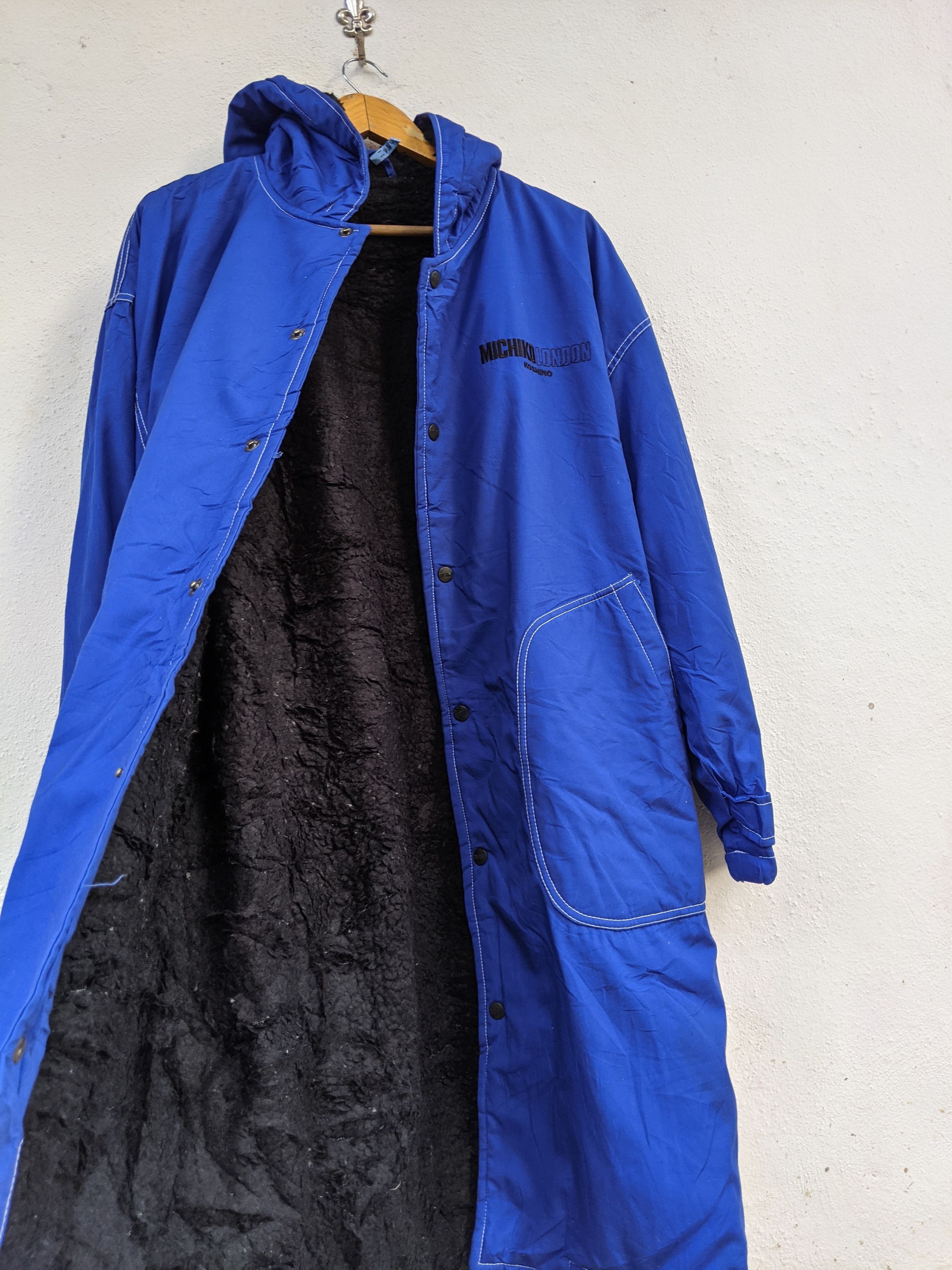 Michiko Koshino MICHIKO KOSHINO LONDON BIG LOGO PARKA Size US L / EU 52-54 / 3 - 3 Thumbnail