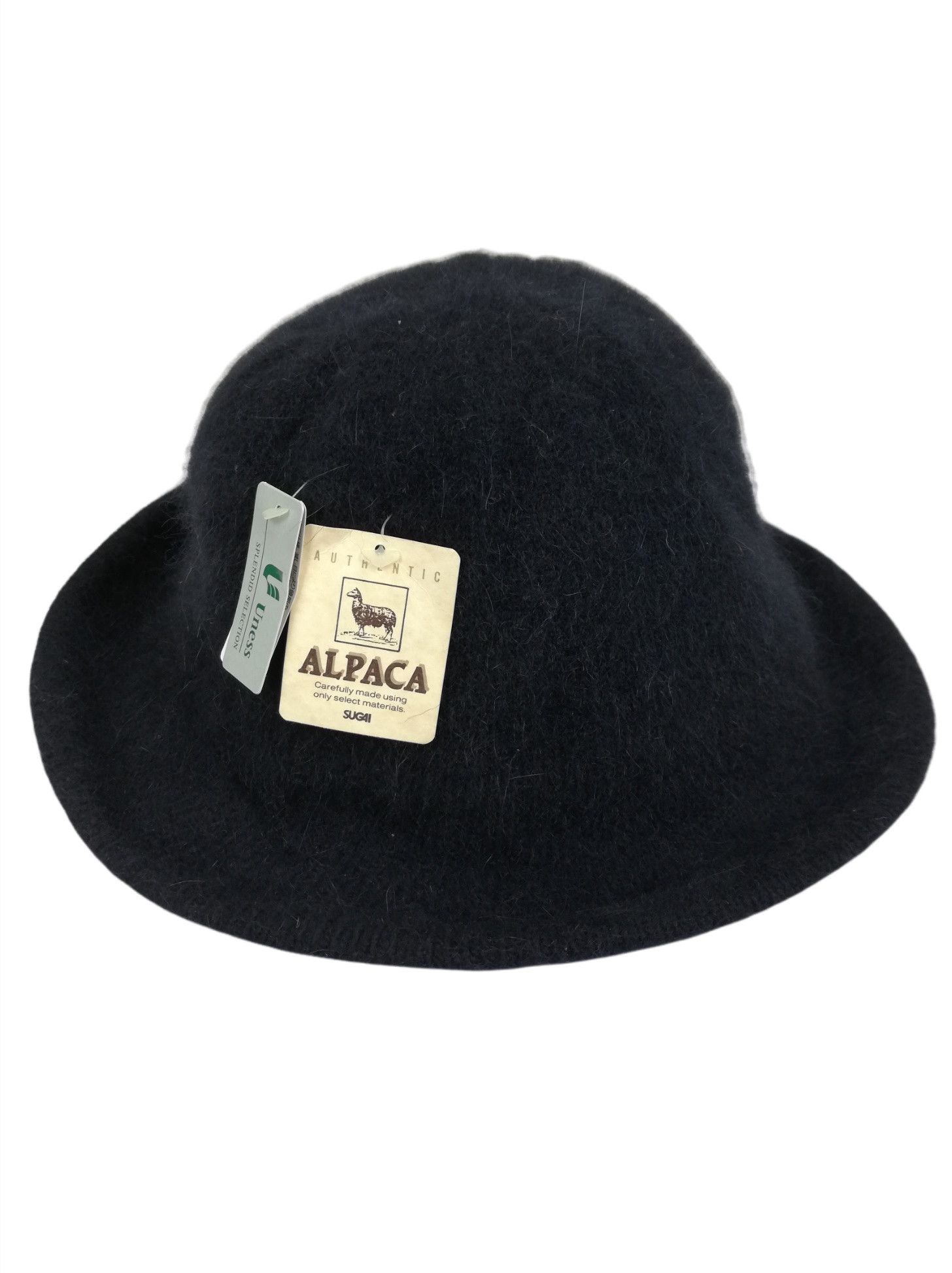 Handmade 🔥SUGAI ALPACA Furgora Genuine Angora Rabbit Fur Bucket Hat Size ONE SIZE - 12 Thumbnail