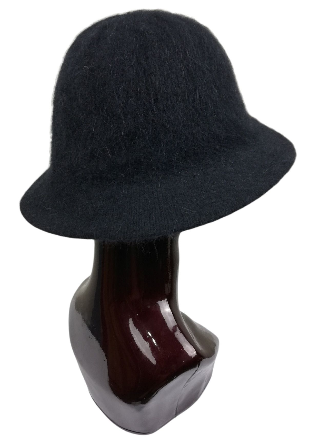 Handmade 🔥SUGAI ALPACA Furgora Genuine Angora Rabbit Fur Bucket Hat Size ONE SIZE - 6 Thumbnail