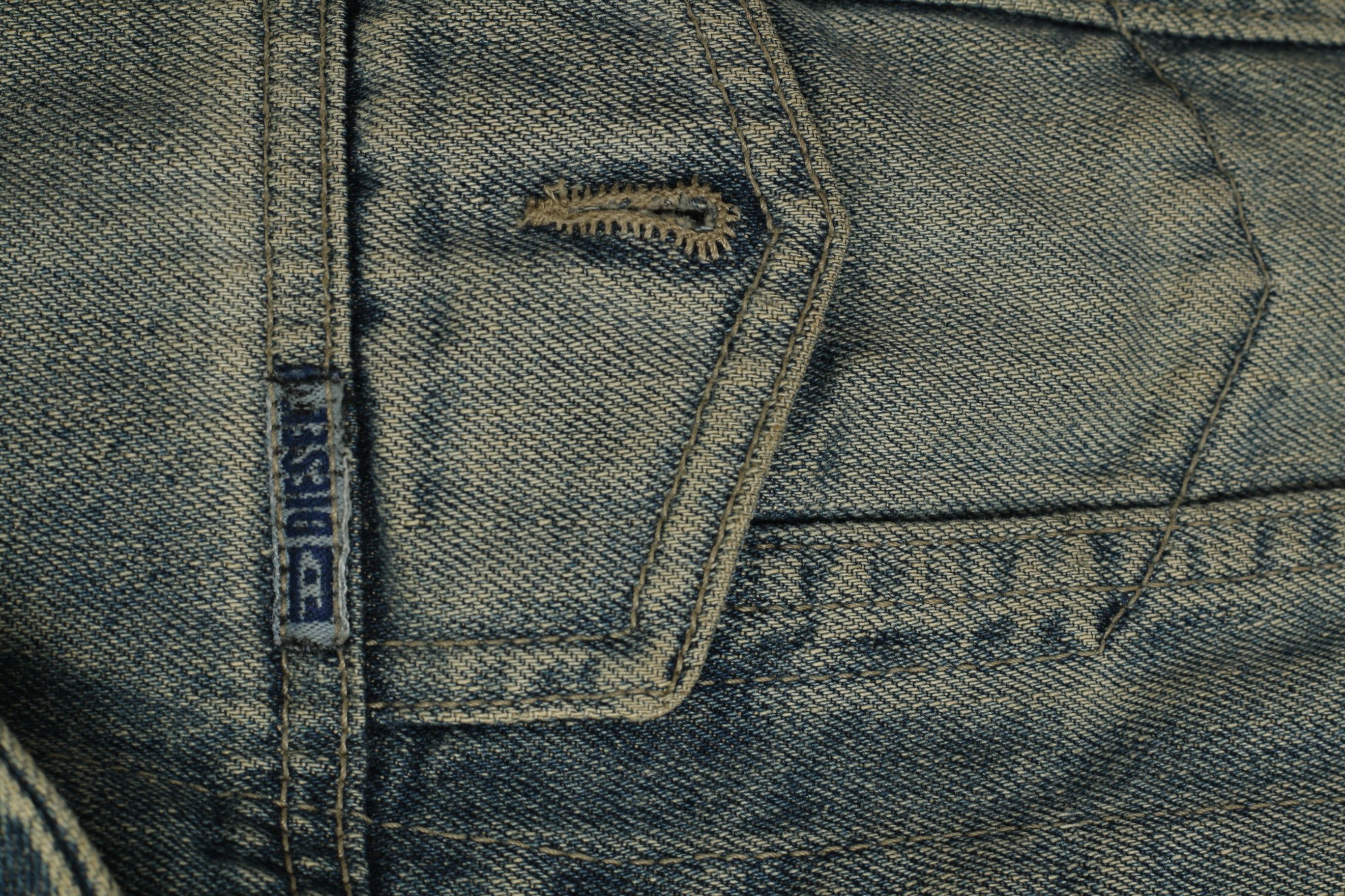 Diesel Diesel Women M (S) Denim Jacket Blue Faded 1633 Size M / US 6-8 / IT 42-44 - 7 Thumbnail